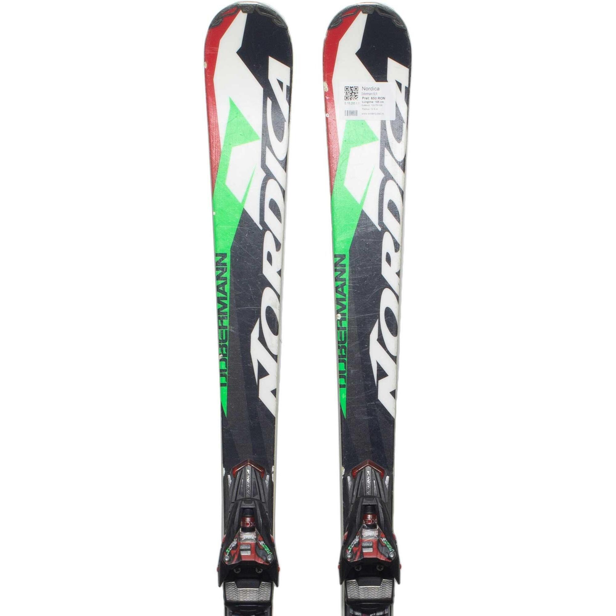 Second Life- Narty NORDICA Dobermann SLR, 165 cm- Stan zadowalający