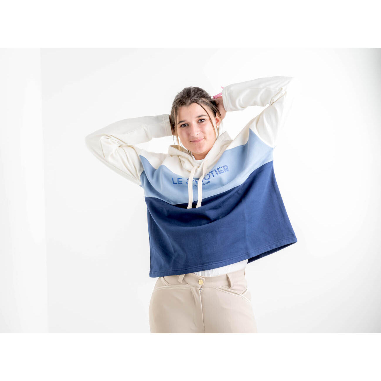 Damska bluza jeździecka z kapturem Le Sabotier Edgard