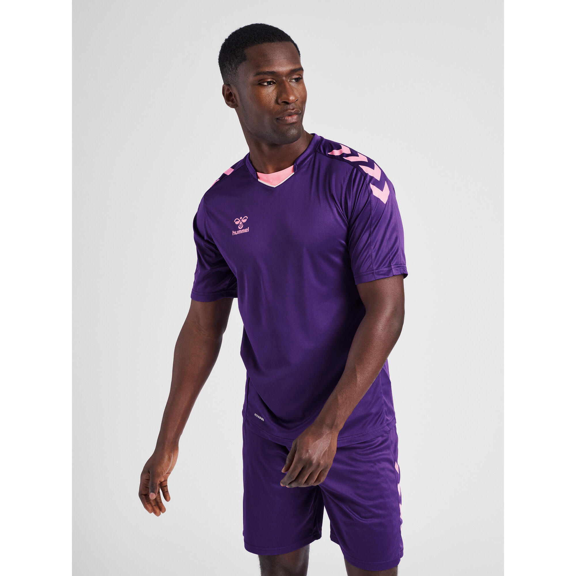 Koszulka piłkarska z krótkim rękawem męska Hummel Core XK Poly Jersey S/S