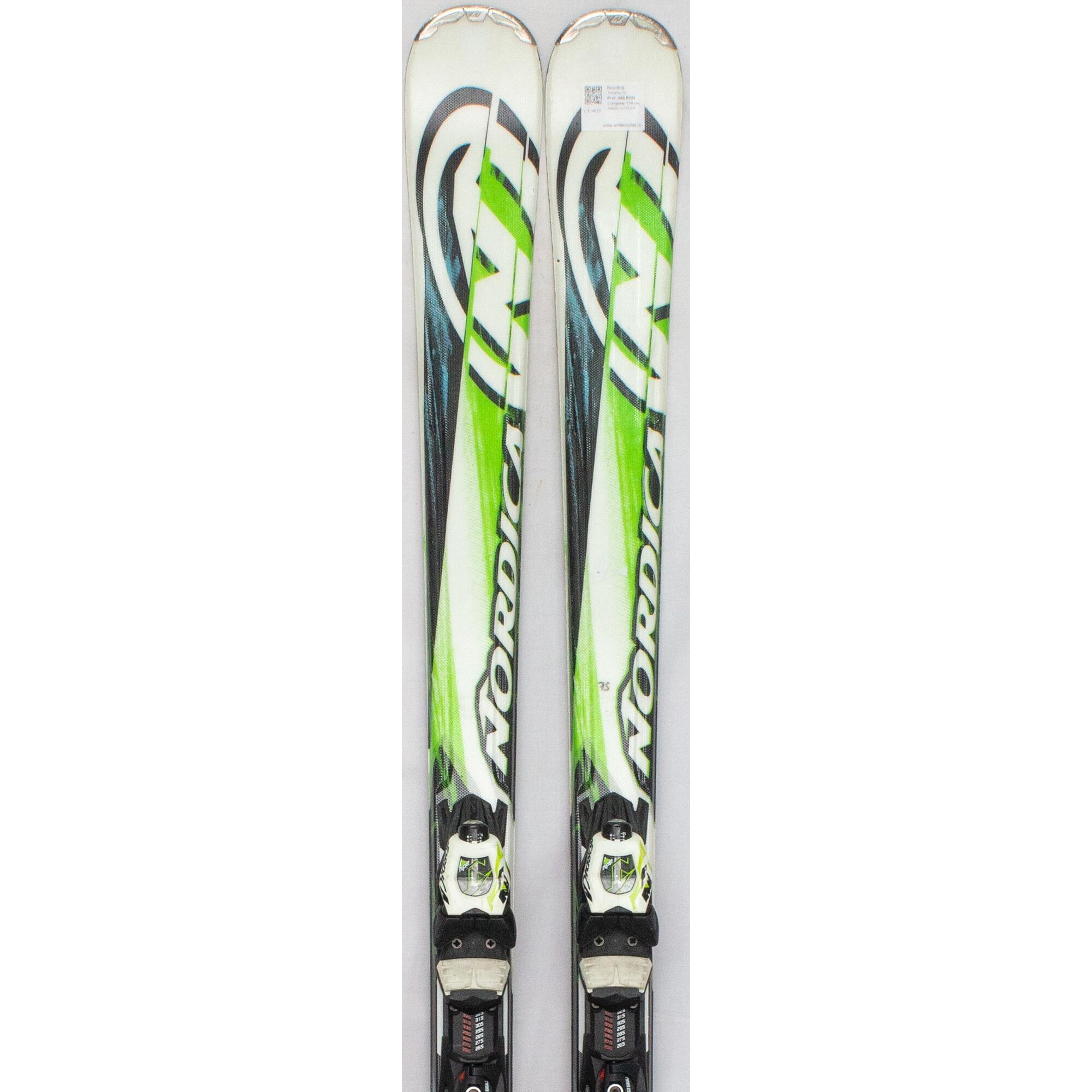 Second Life- Narty NORDICA Transfire 75, 176 cm- Stan dobry