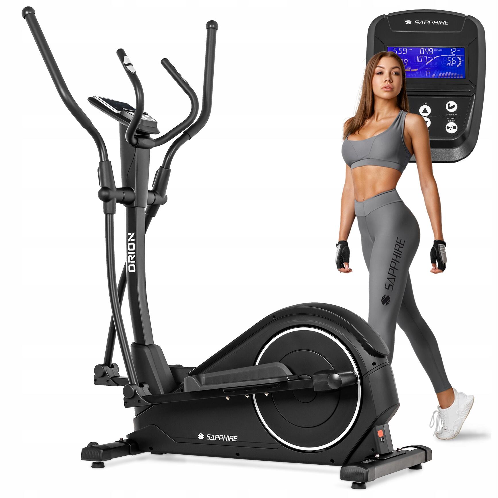 Trenażer eliptyczny elektromagnetyczny Sapphire SG-550E Orion