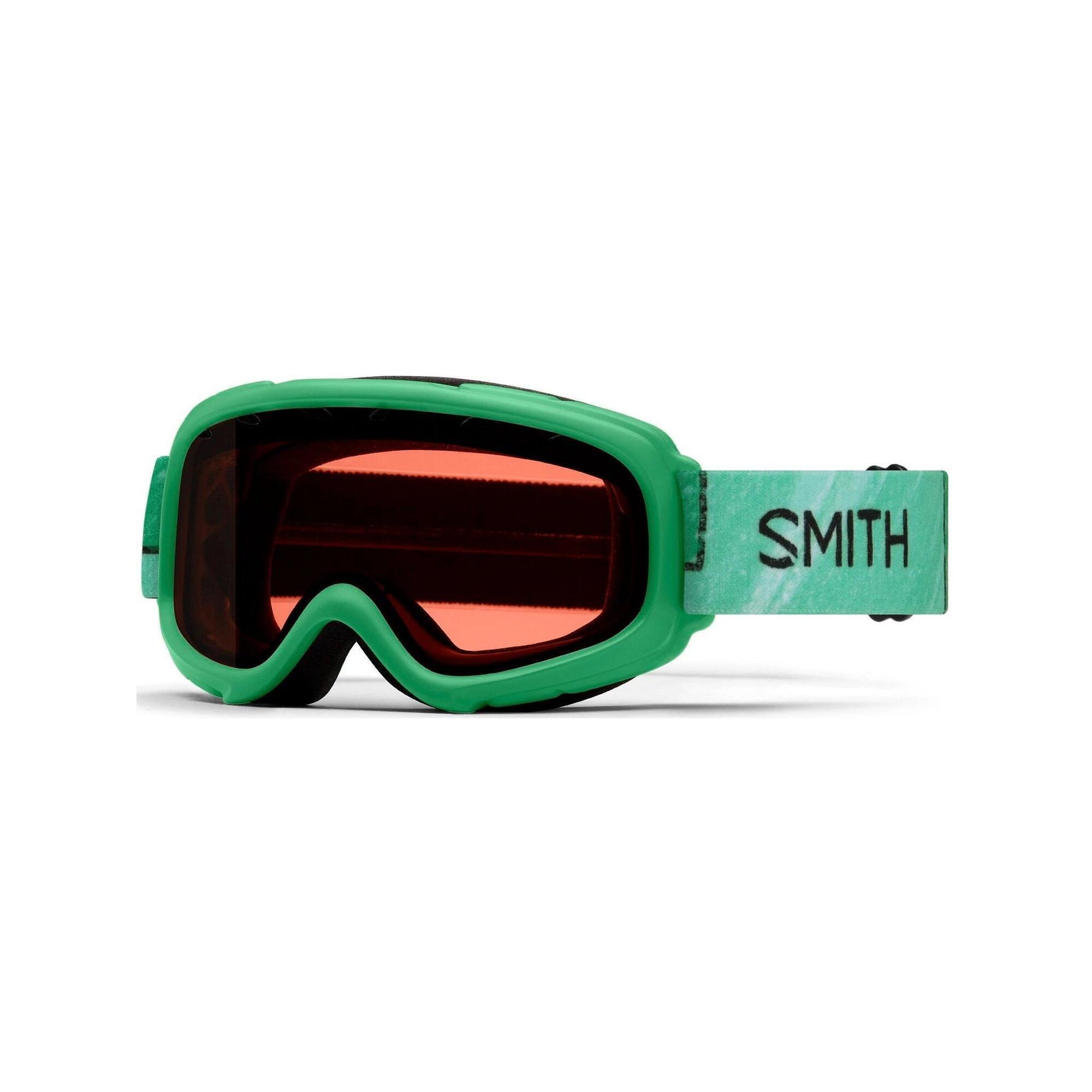 Sporty zimowe Gogle Smith Gambler Air Junior Gogle - Crayola Forrest Green X...