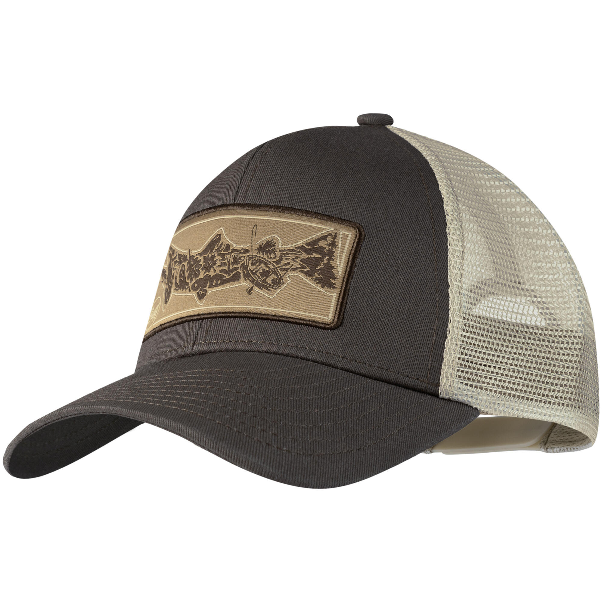 Czapka z daszkiem BUFF EXPLORE TRUCKER CAP LAKE RIVER