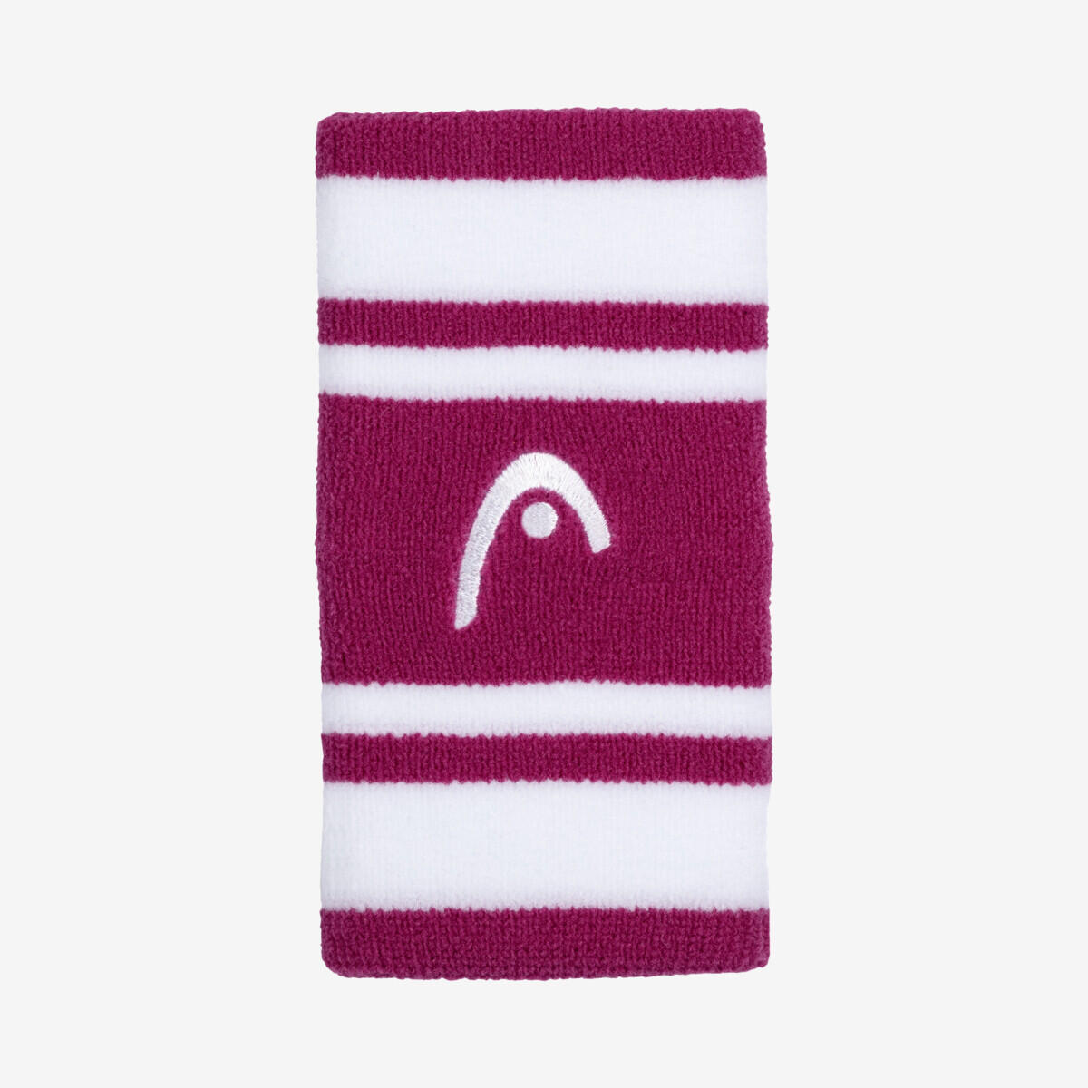 Frotka tenisowa Head Wristband Striped 5" różowo-biała