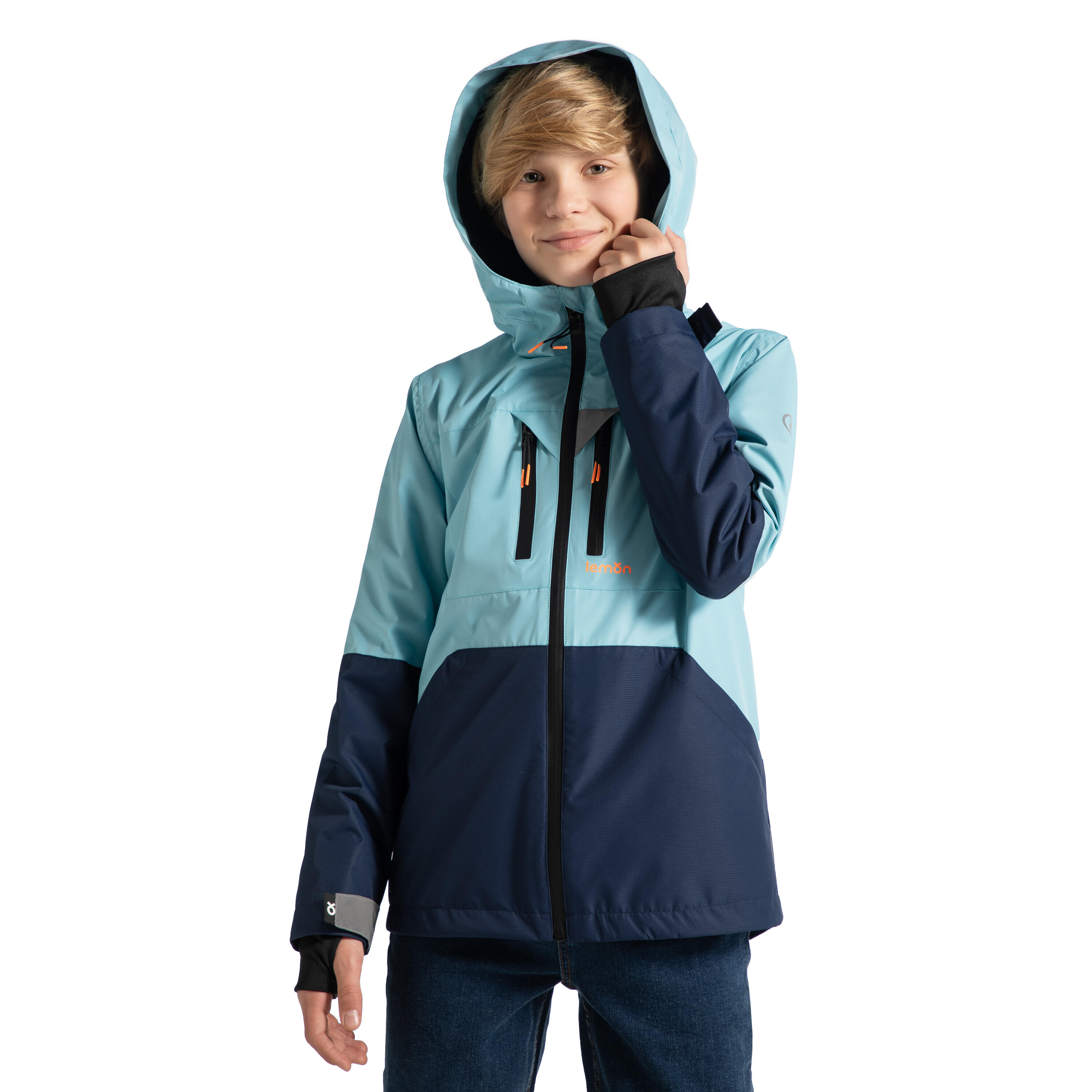 Kurtka turystyczna dla dzieci Lemon Explore WL5 wodoodporna
