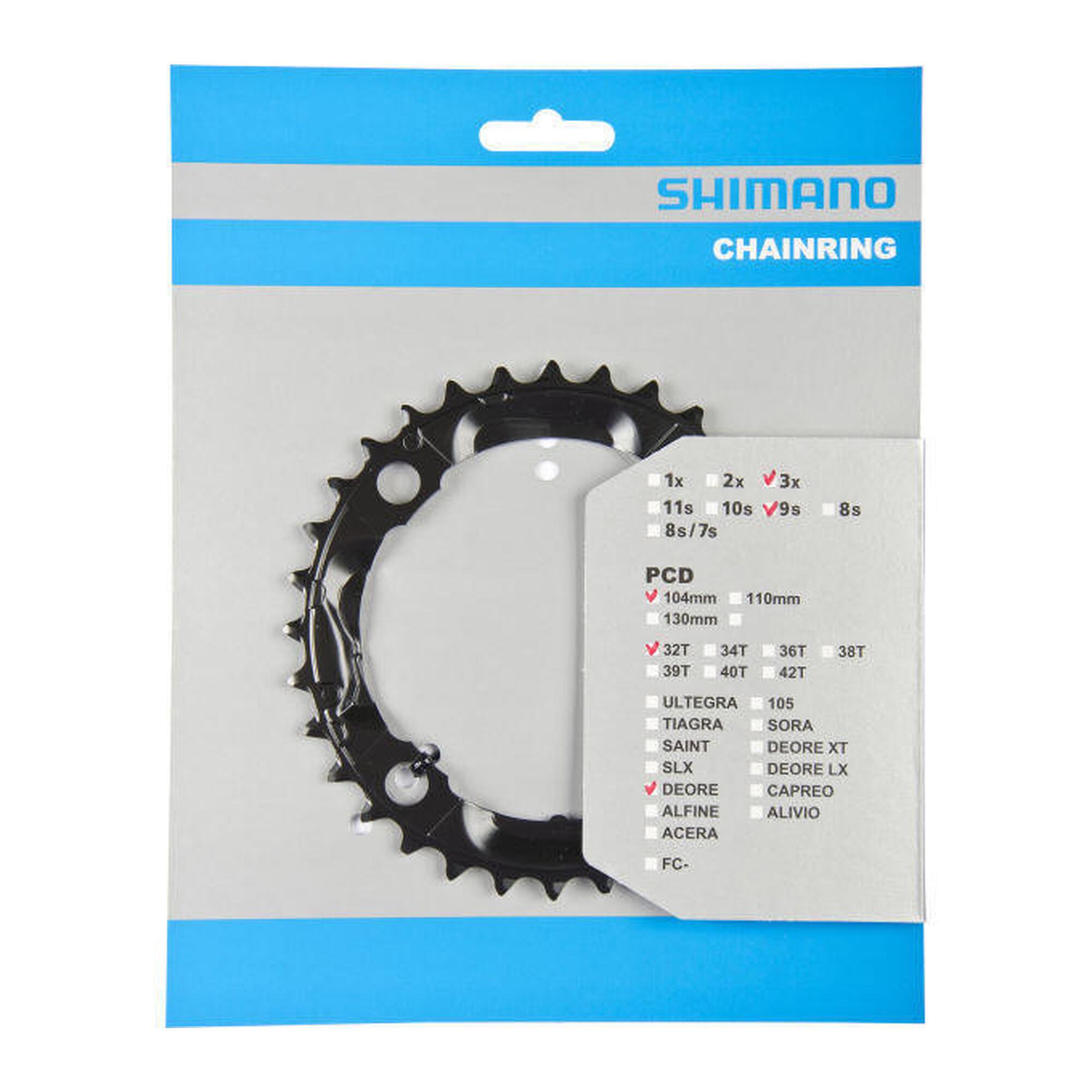 Tarcza Mechanizmu Korbowego 32T Deore Fc-M590 - Czarna