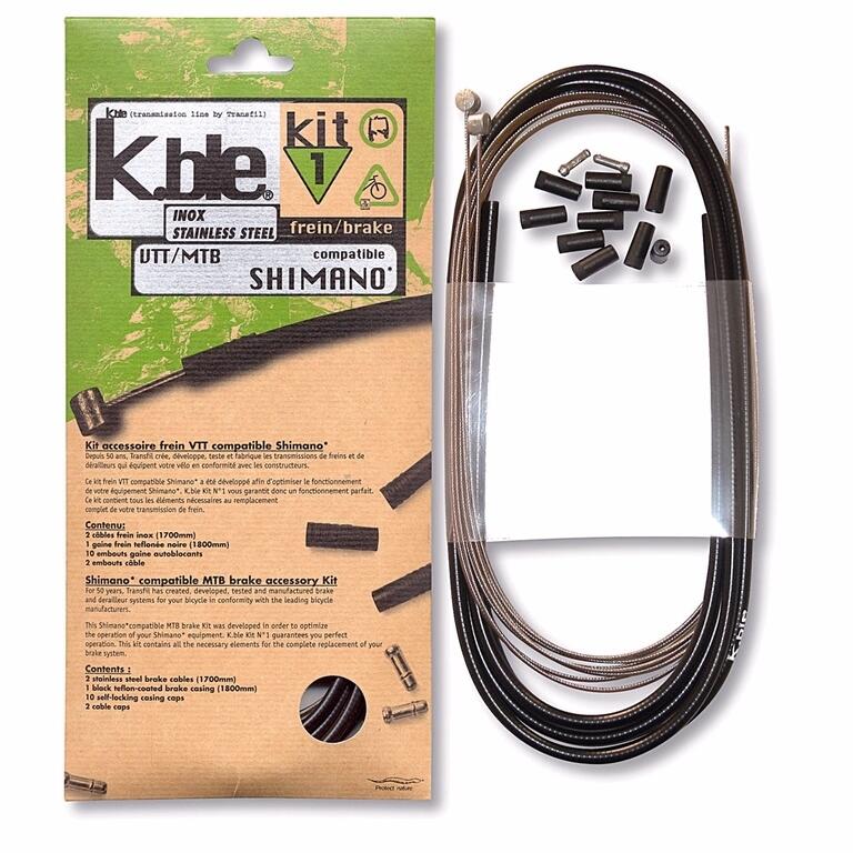 Zestaw hamulcowy ze stali nierdzewnej do hamulców shimano i sram Transfil