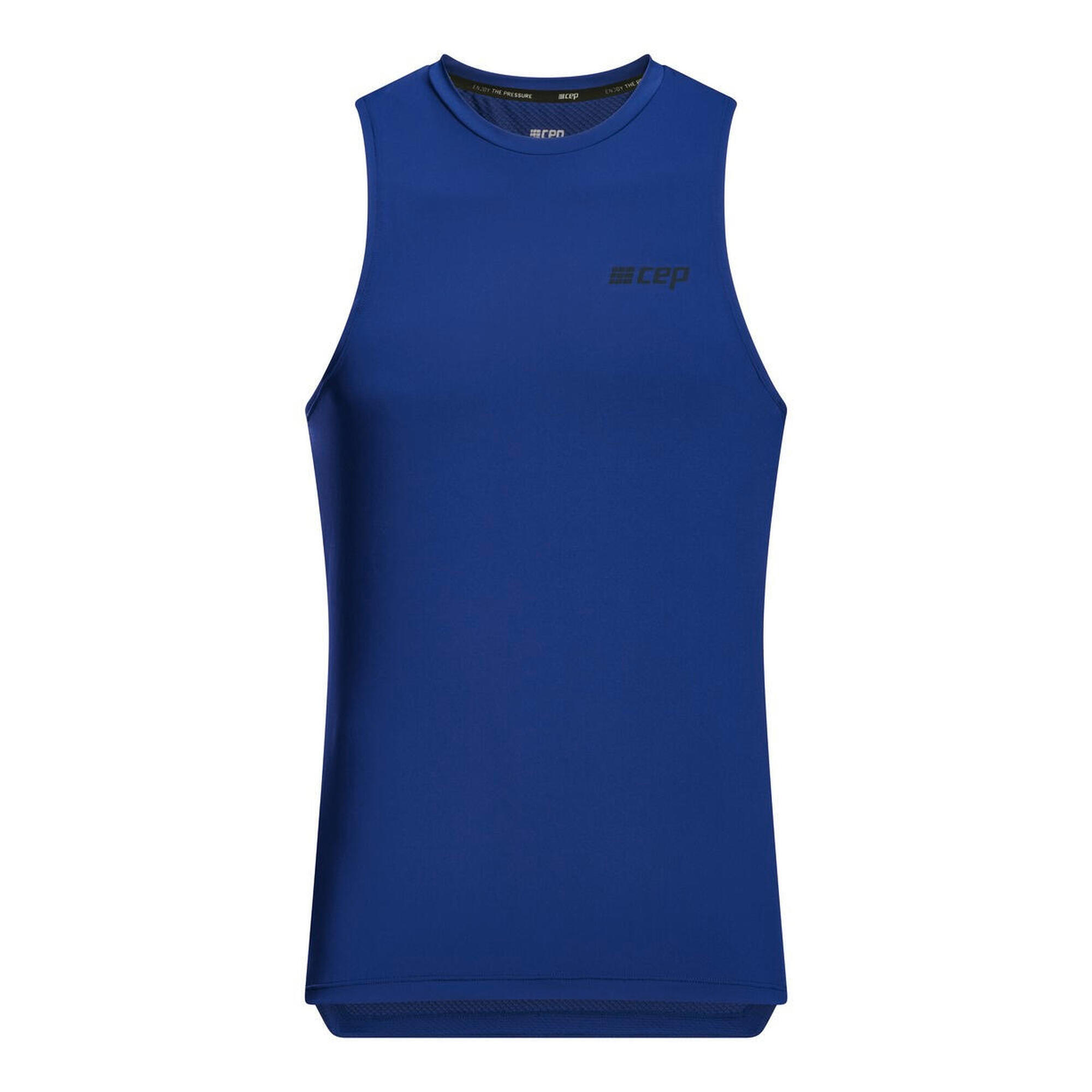 Tank top sportowy koszulka bez rękawów do biegania The Run CEP męski