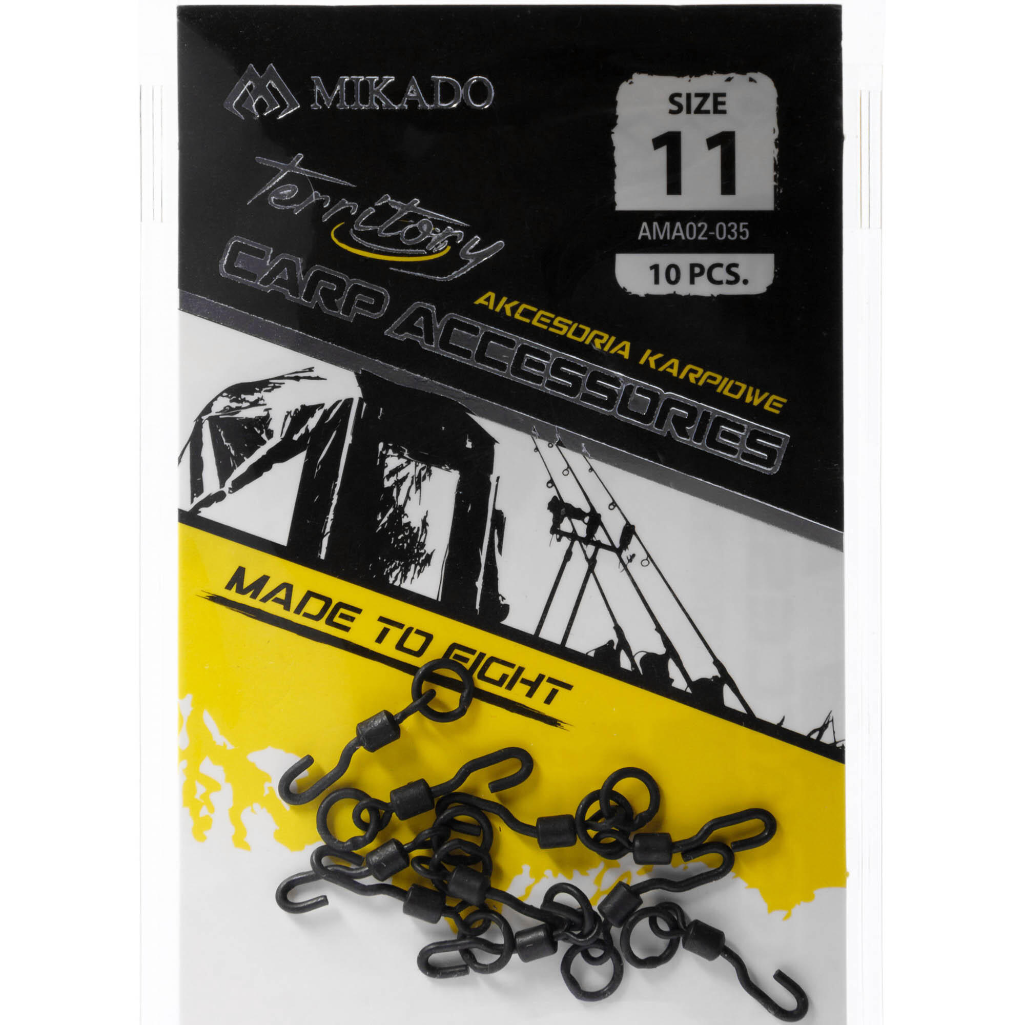 Krętlik Karpiowy Do Zestawu Mikado Ronnie Rig 11