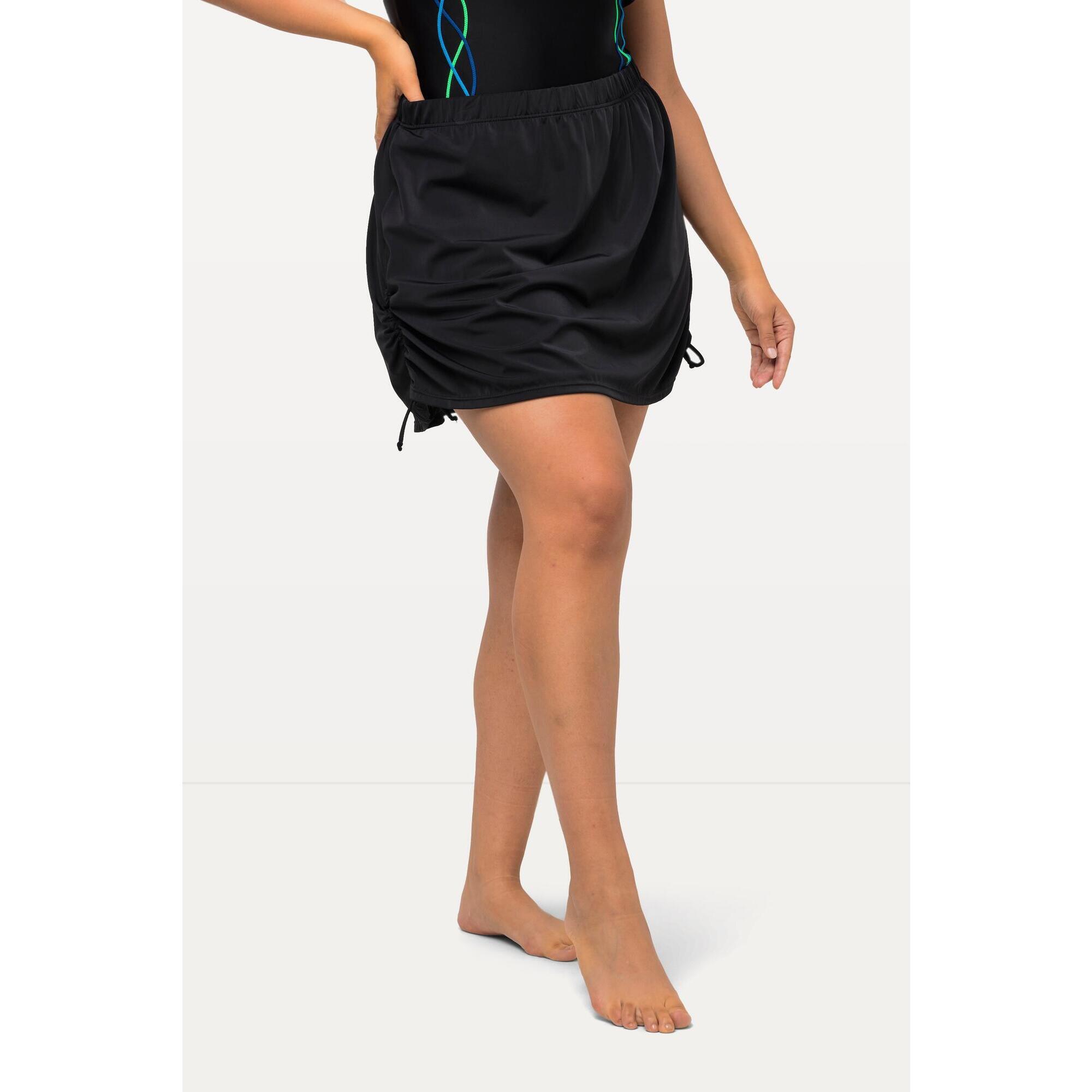 Damska Spódnica kąpielowa marszczenia po bokach gumka w pasie