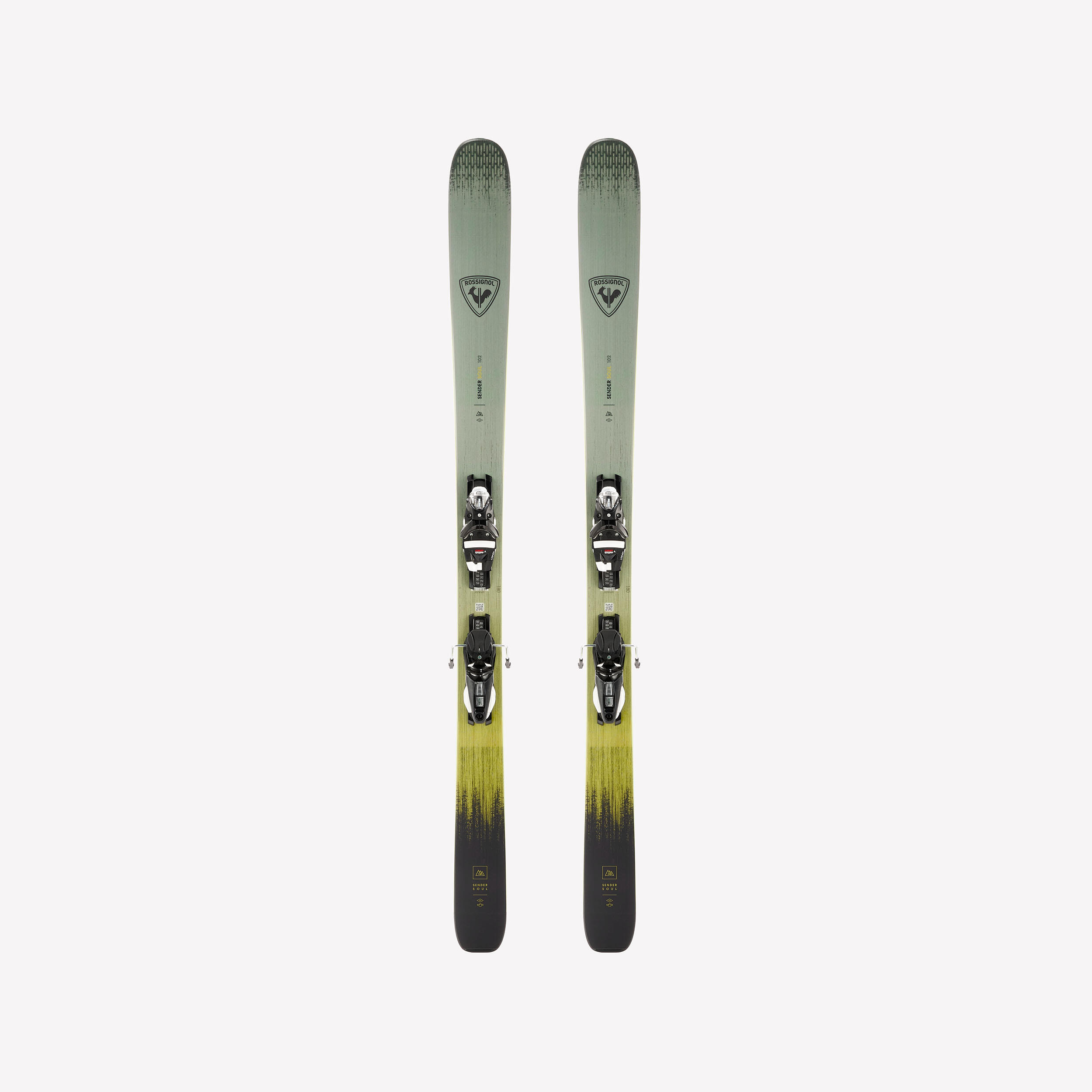 Narty freeride Rossignol Sender Soul 102 z wiązaniami Look NX12