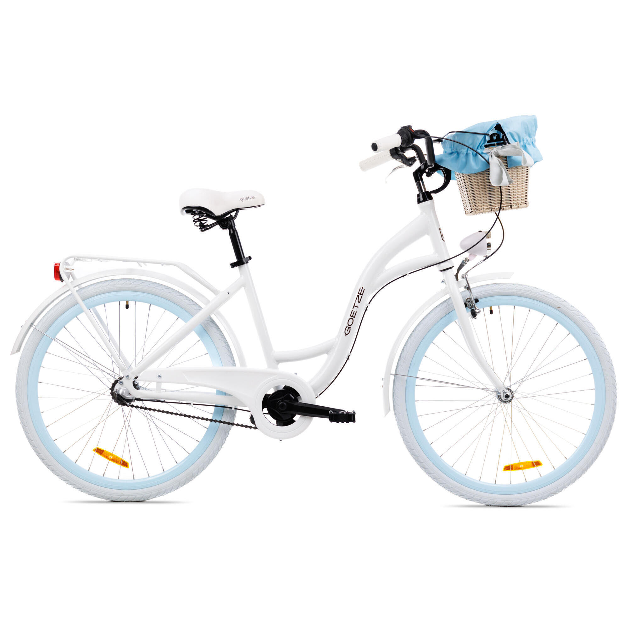 Rower miejski damski GOETZE Style 26" Alu 3B kosz