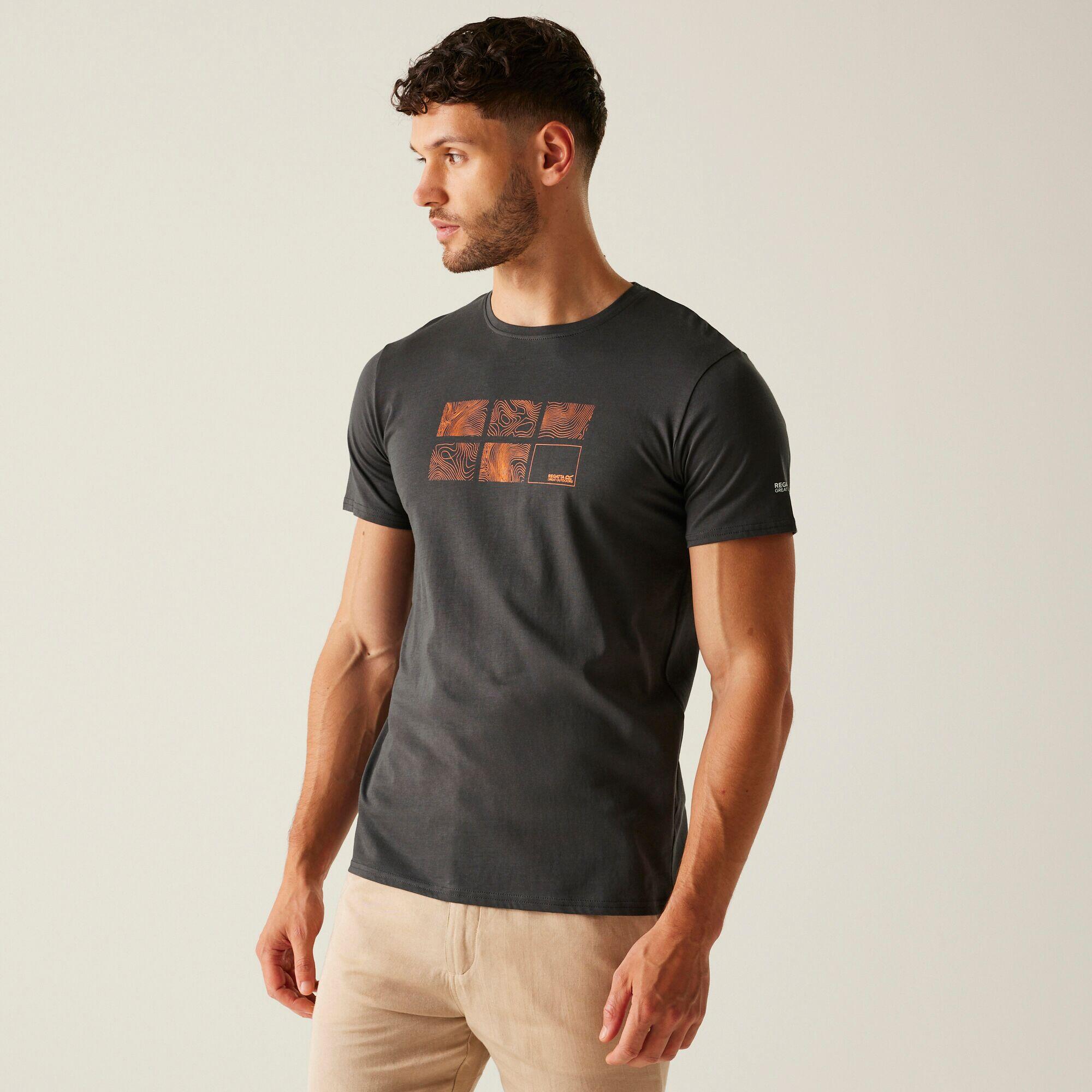 Koszulka turystyczna męska Breezed V