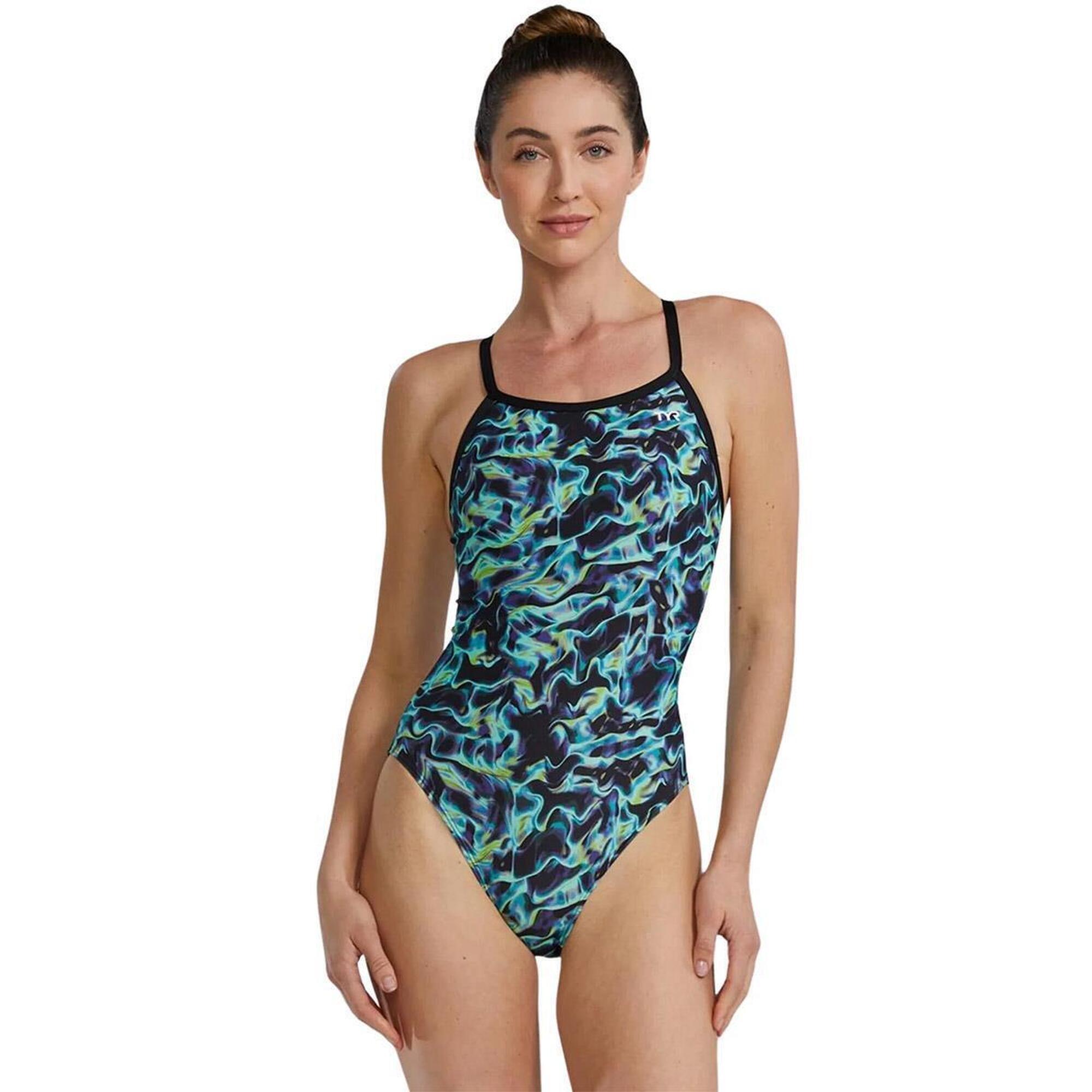 Strój Kąpielowy Tyr Durafast Elite® Energia Diamondfit – Zielony – Rozmiar 28