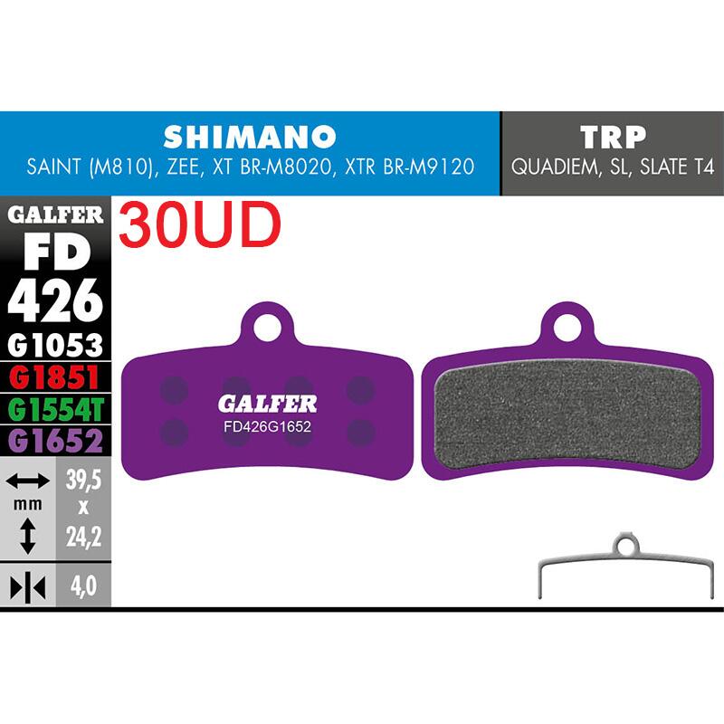 Klocki hamulcowe Galfer Shimano Saint 810, Zee