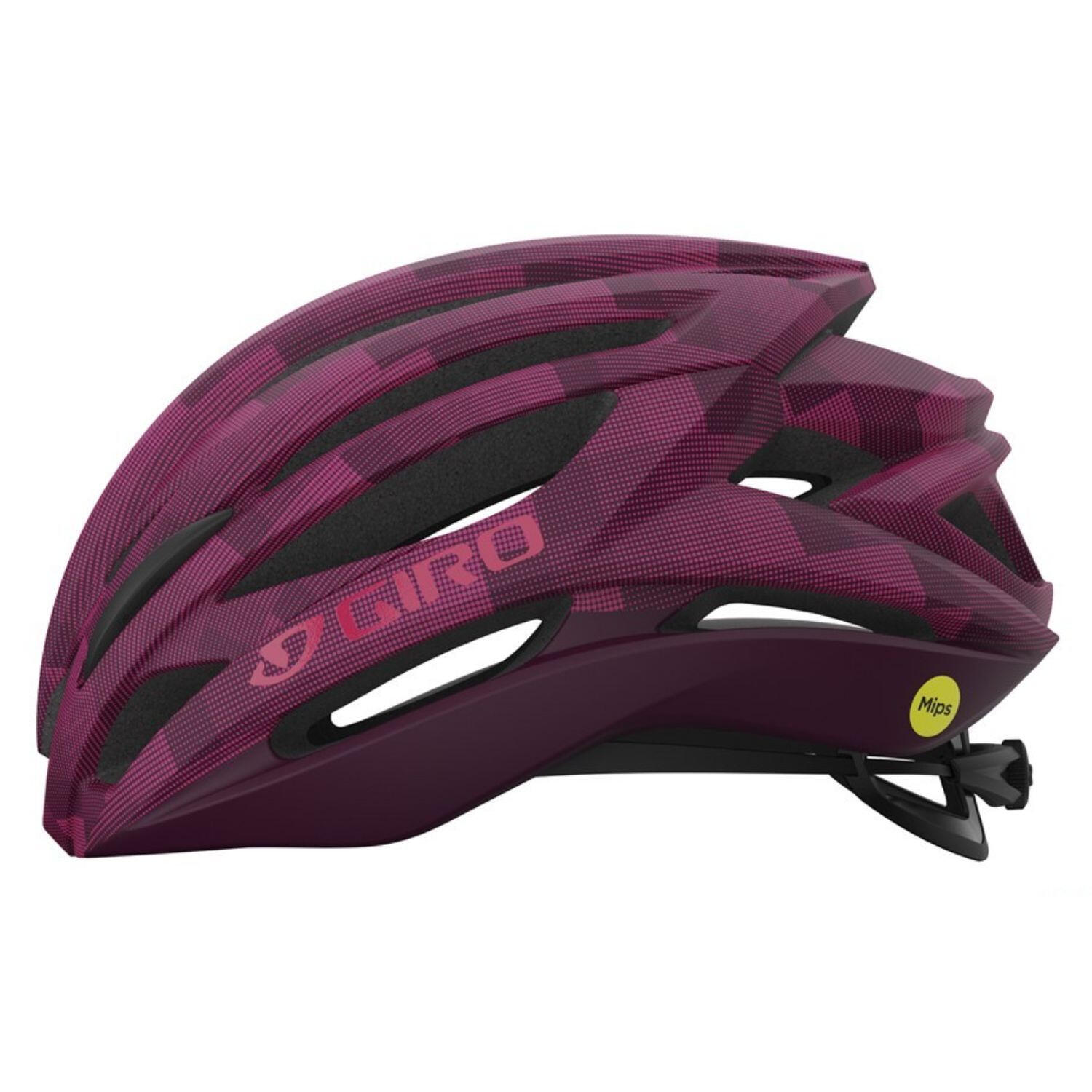 Kask rowerowy Giro Syntax Mips szosowy unisex bordowy
