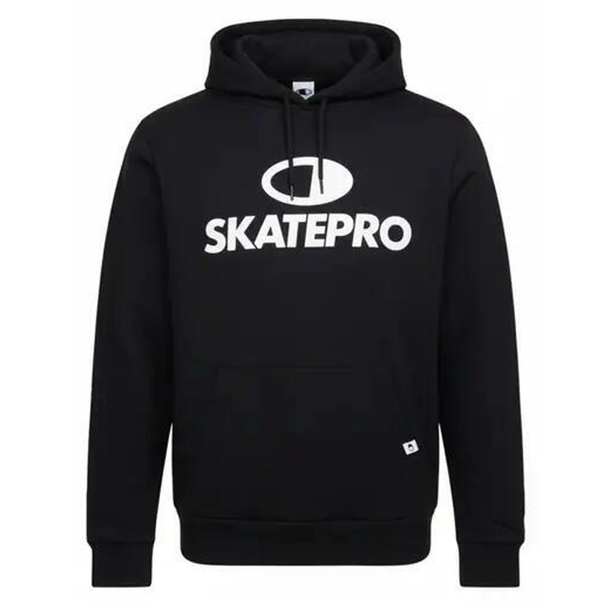 Odzież Bluza sportowa unisex SkatePro Bluza z kapturem - M - New Black