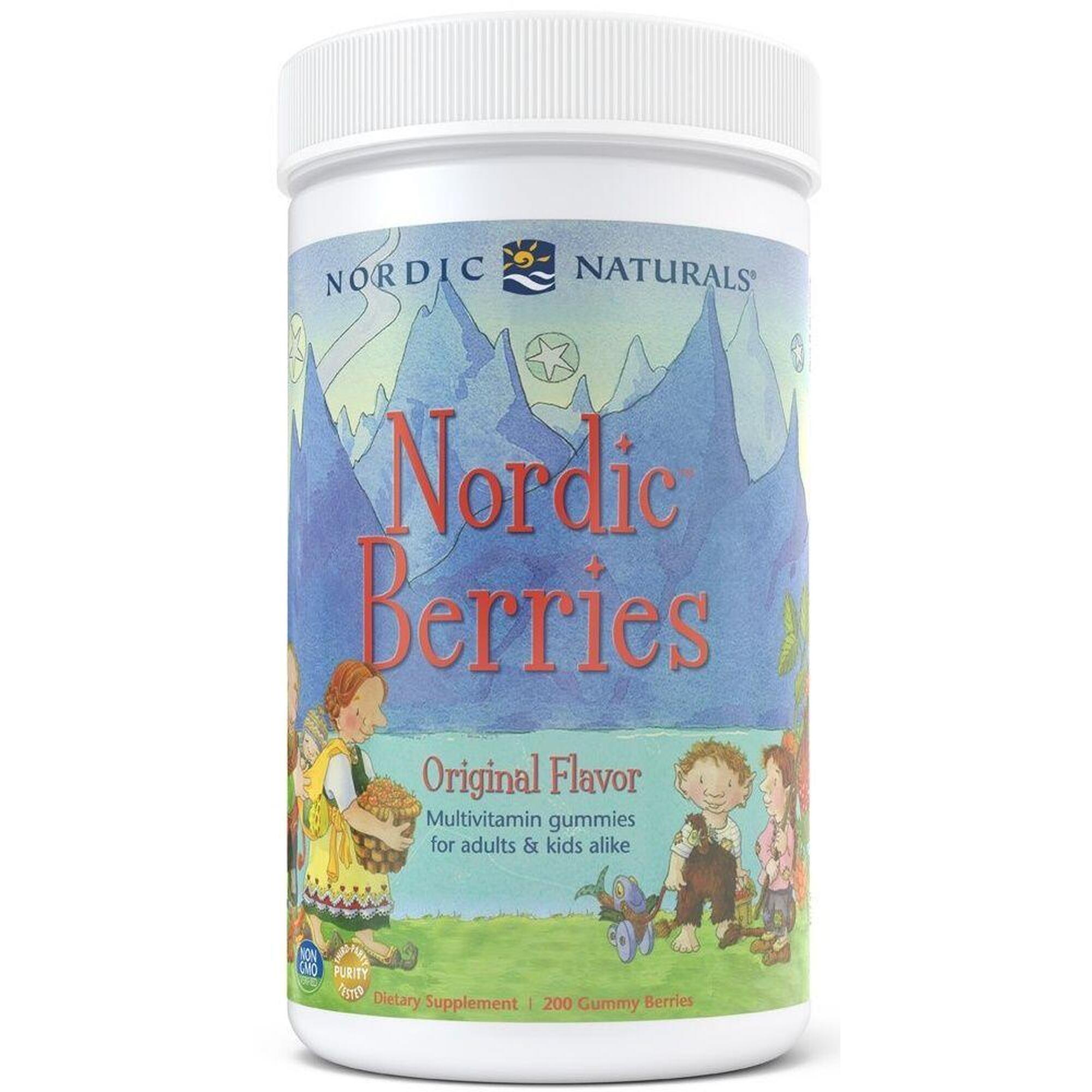 Nordic Naturals Nordic Berries Multivitamin 200 gummy berries