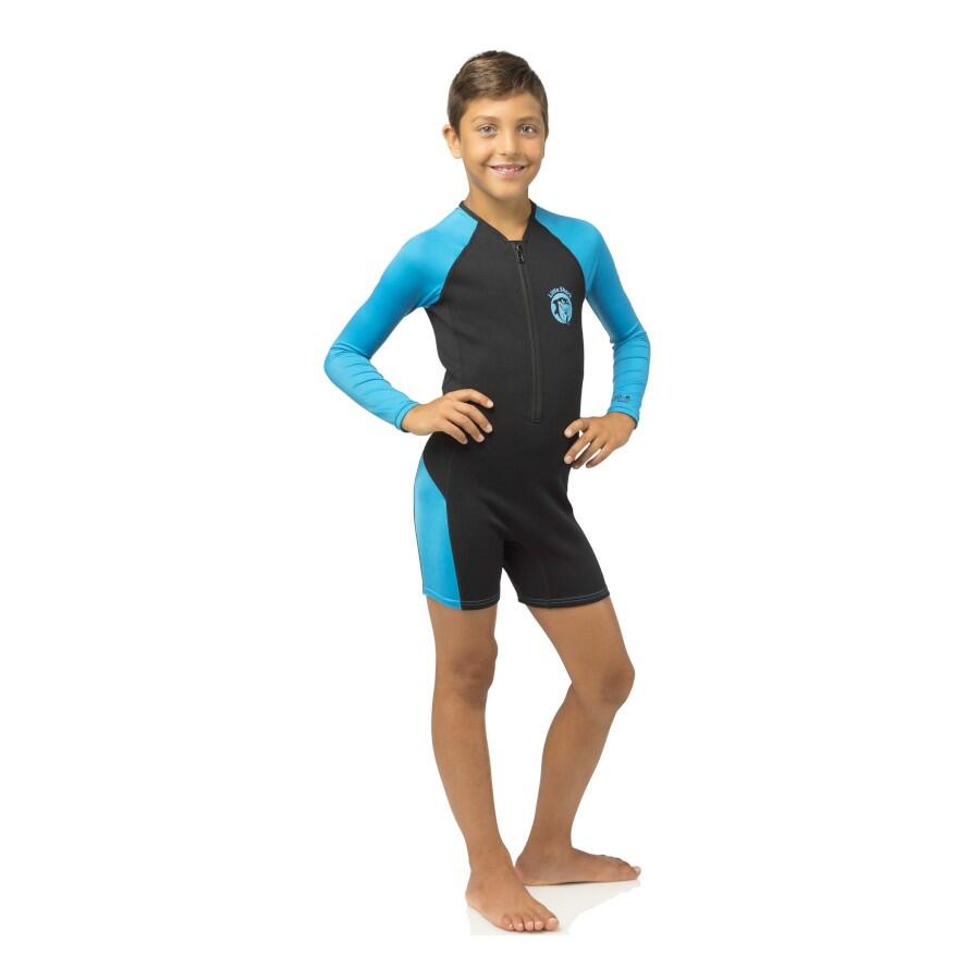 Pianka neoprenowa z długim rękawem Cressi Little Shark Shorty Jr Blue