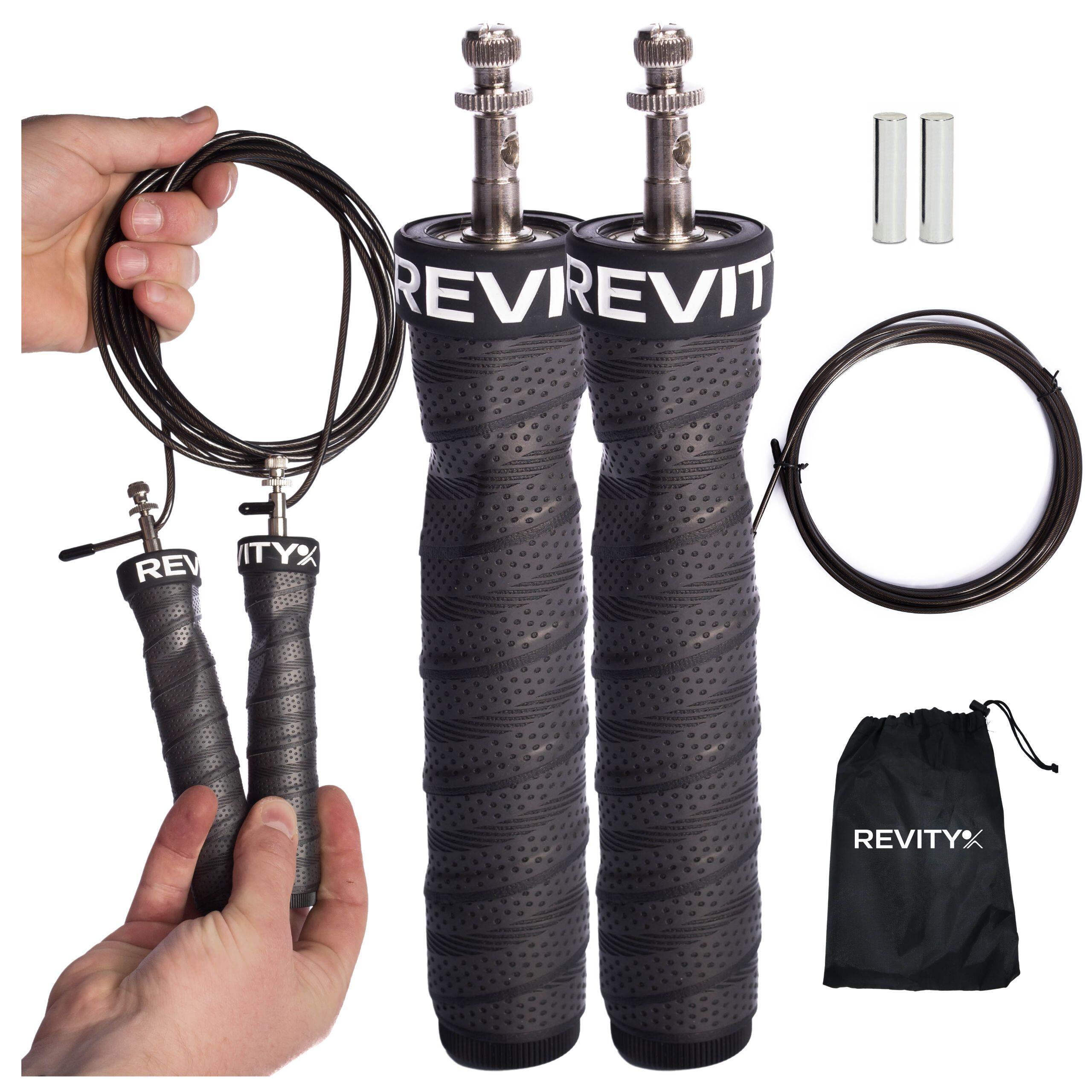 Skakanka do ćwiczeń z obciążeniem, szybka, ergonomiczna 300 cm Speed Rope Revity