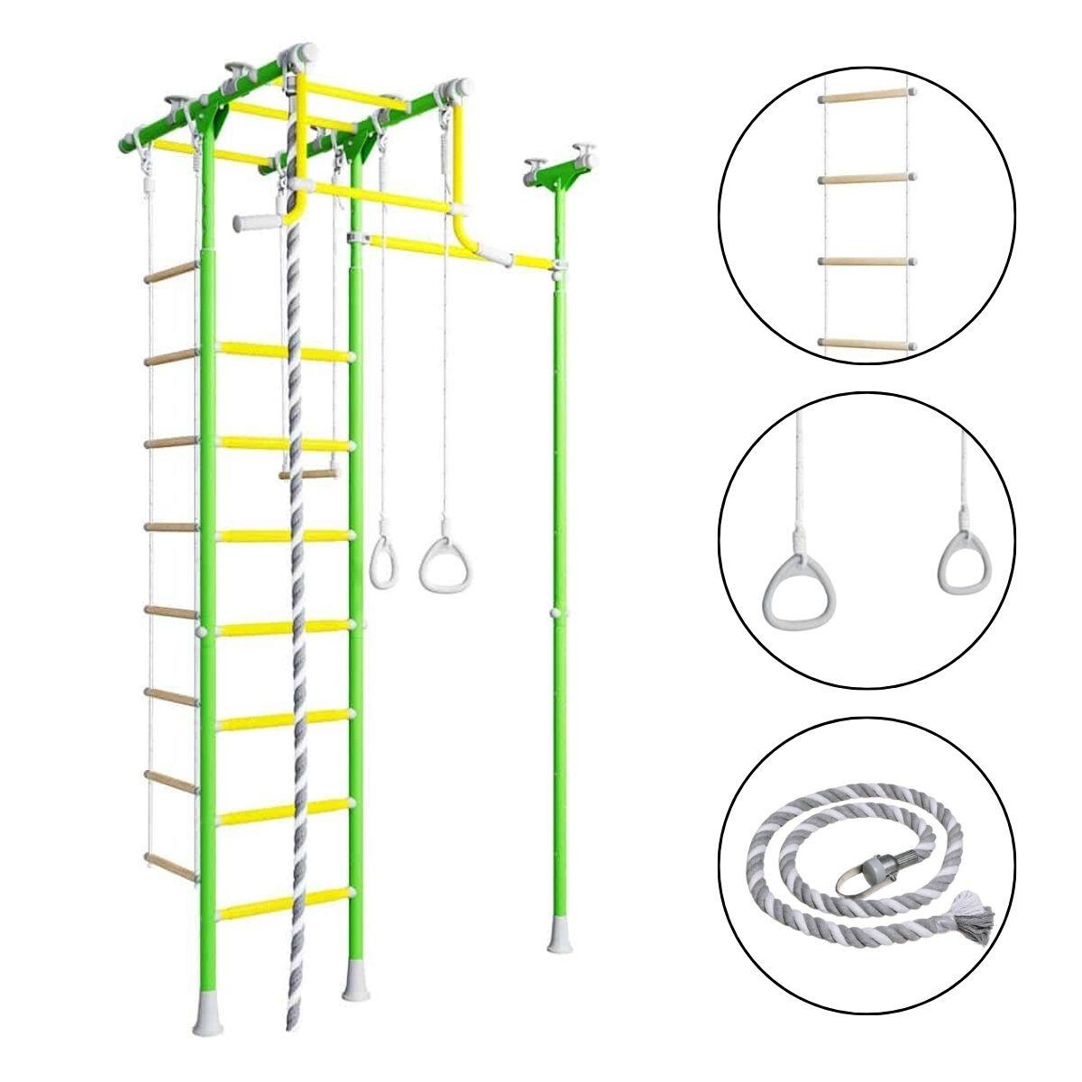 Drabinka gimnastyczna Jowisz 2 - jasnozielony