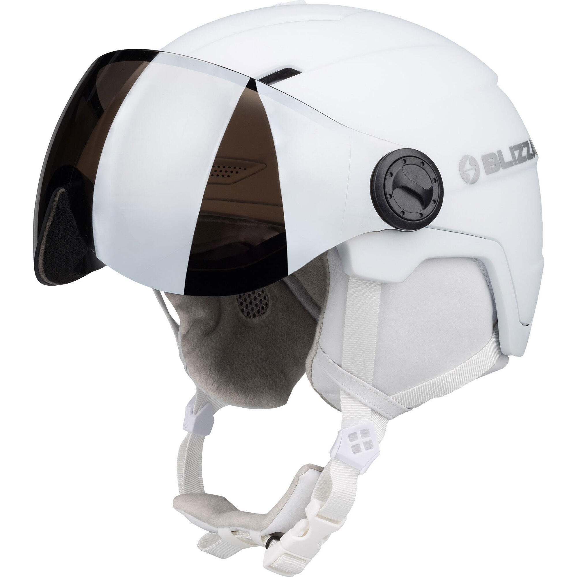 Kask narciarski damski Blizzard W2W Double Visor 56-59 smoke