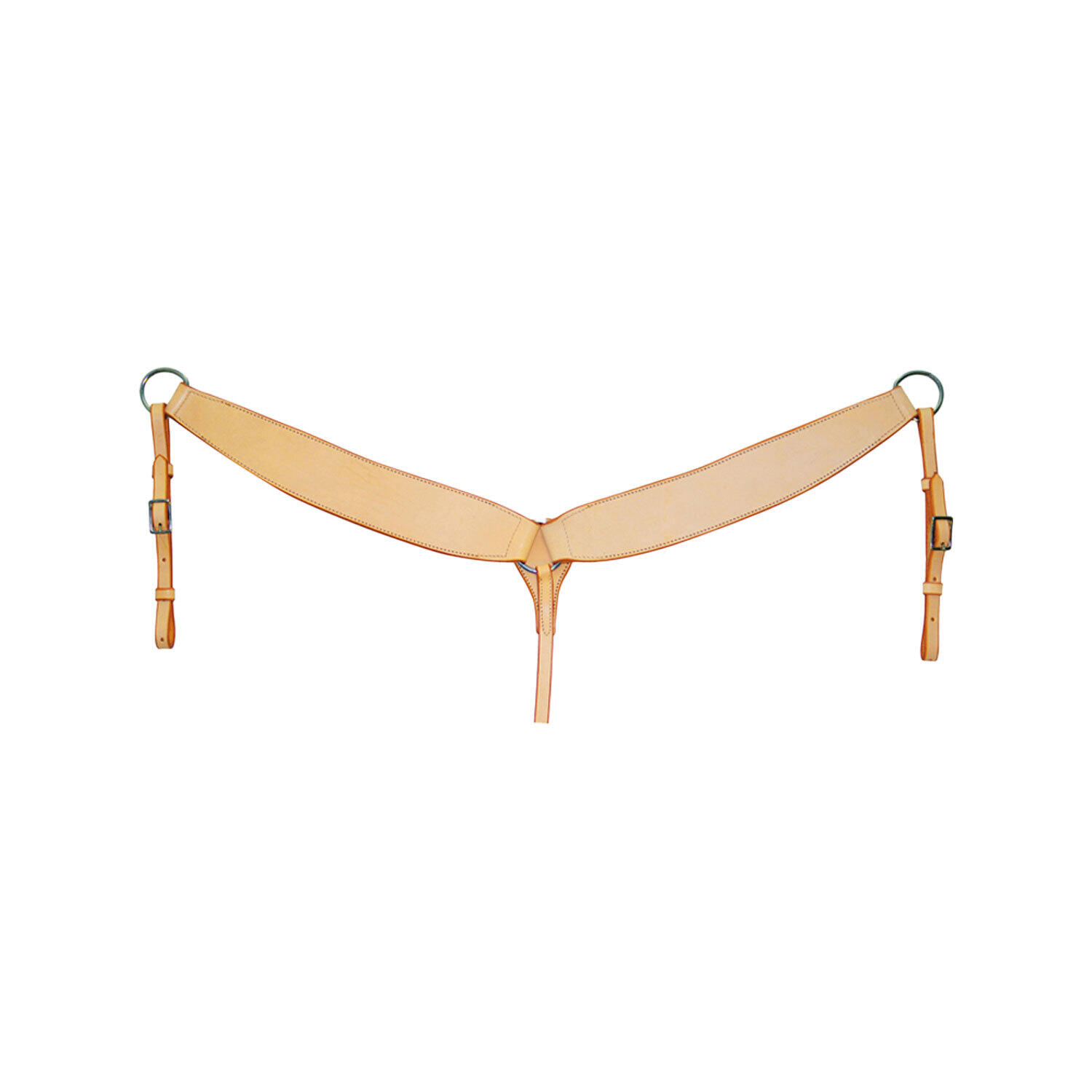 Skórzany gładki naszyjnik myśliwski w stylu western Lakota