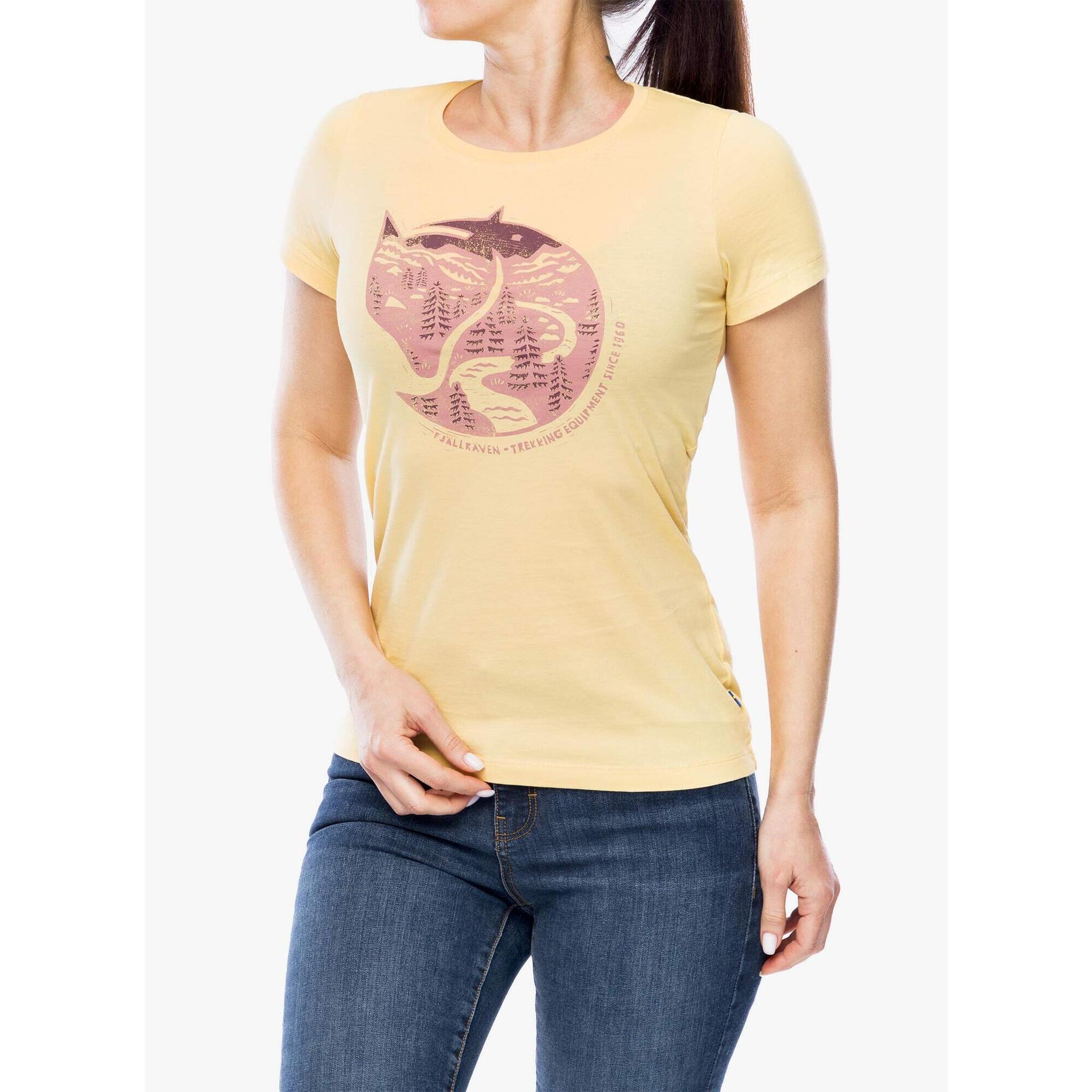Koszulka lifestylowa damska Fjallraven Arctic Fox Print T-shirt