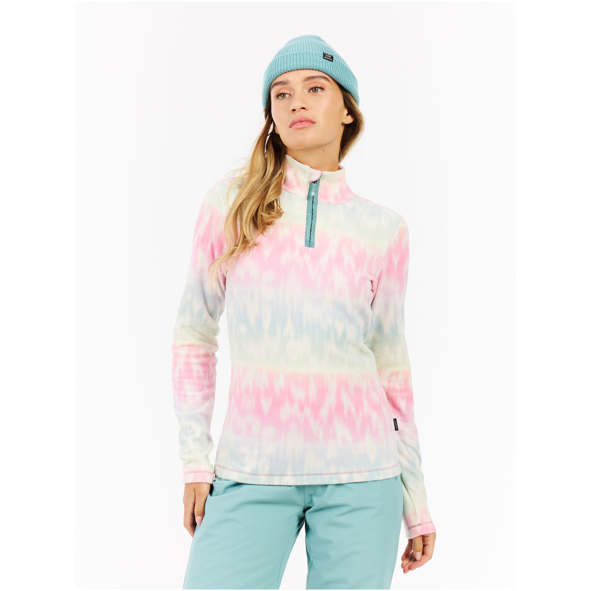 Bluzka z długim rękawem z zamkiem 1/4 damska PROTEST PRTRefuzzy