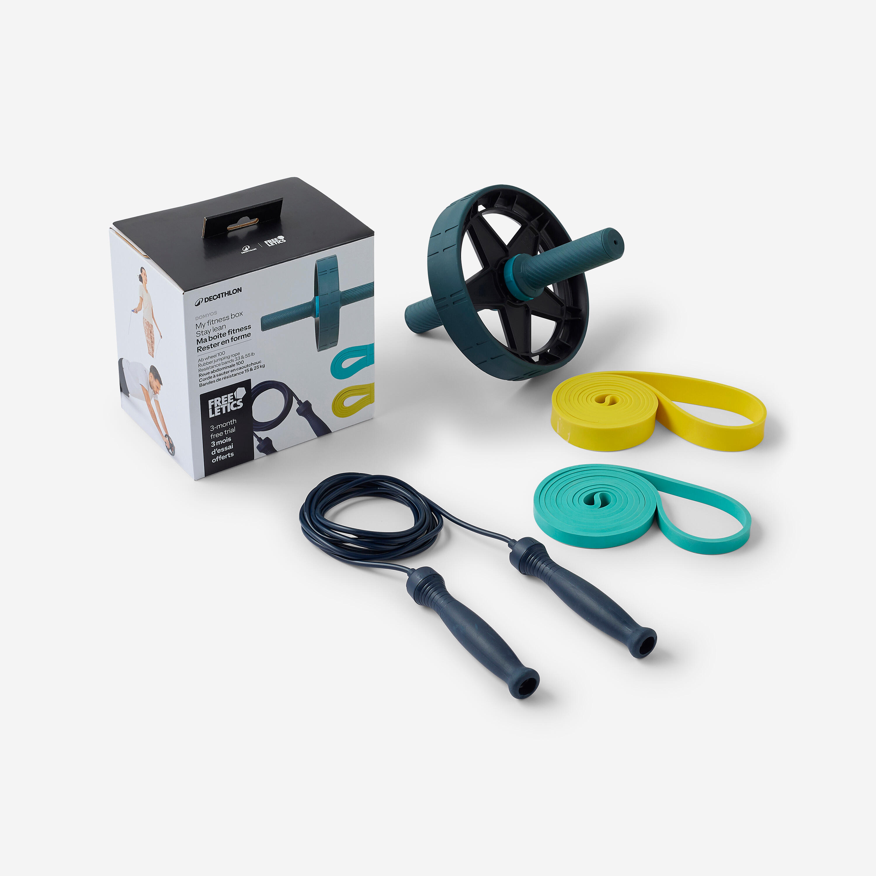 Pakiet fitness z 3 bezpłatnymi miesiącami Freeletics My Fitness Box