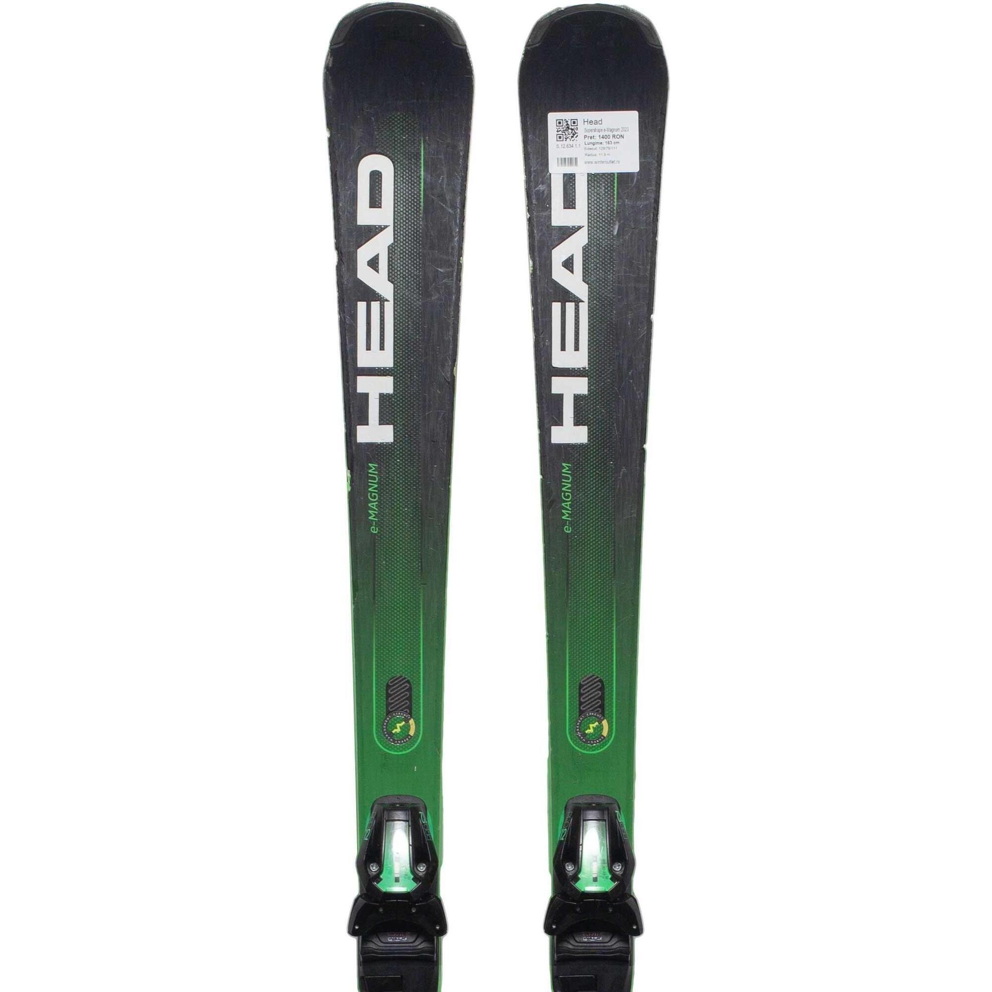 Second Life- Narty HEAD Supershape e-Magnum 2023, 149 cm- Stan dobry