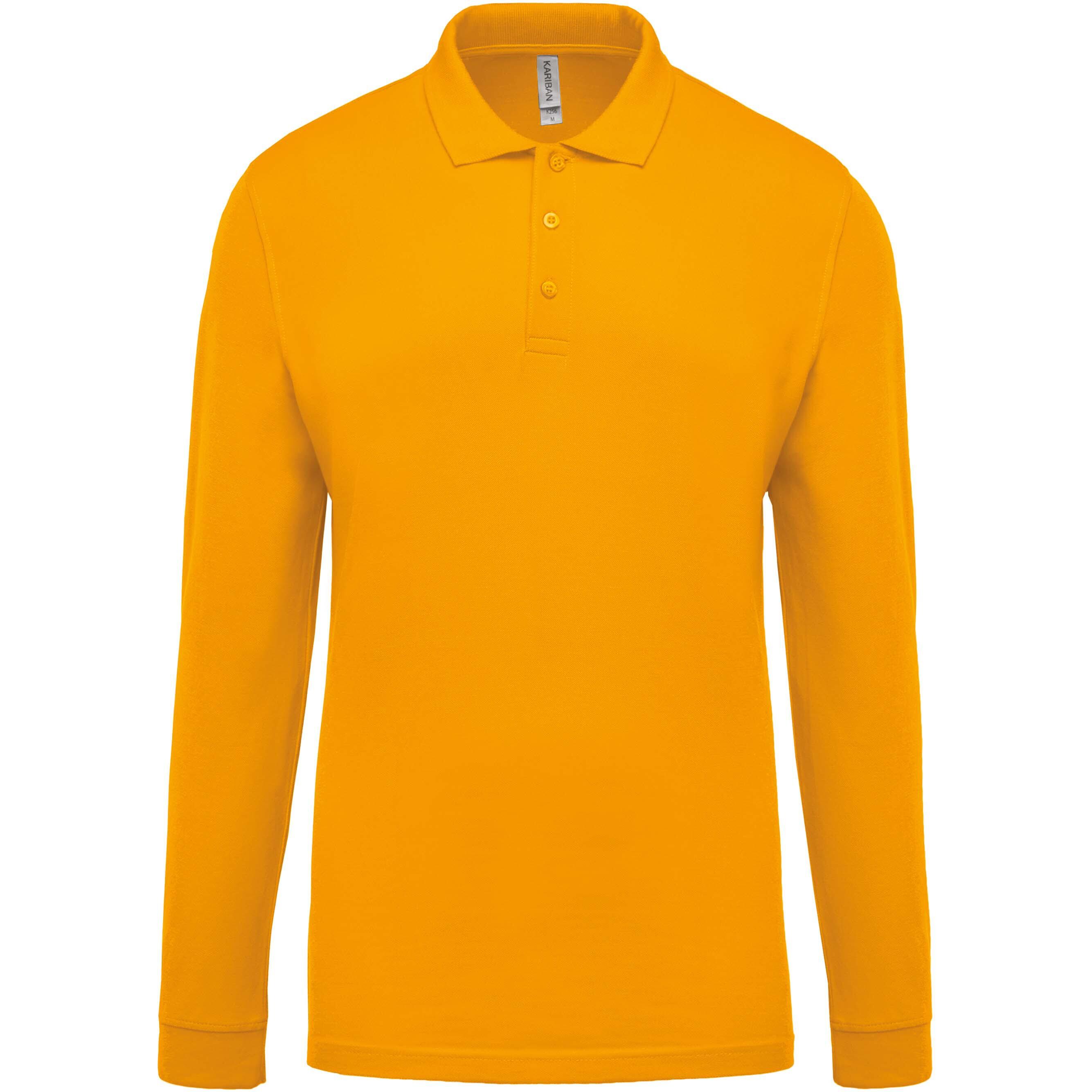 Koszulka polo z długim rękawem Kariban Piqué