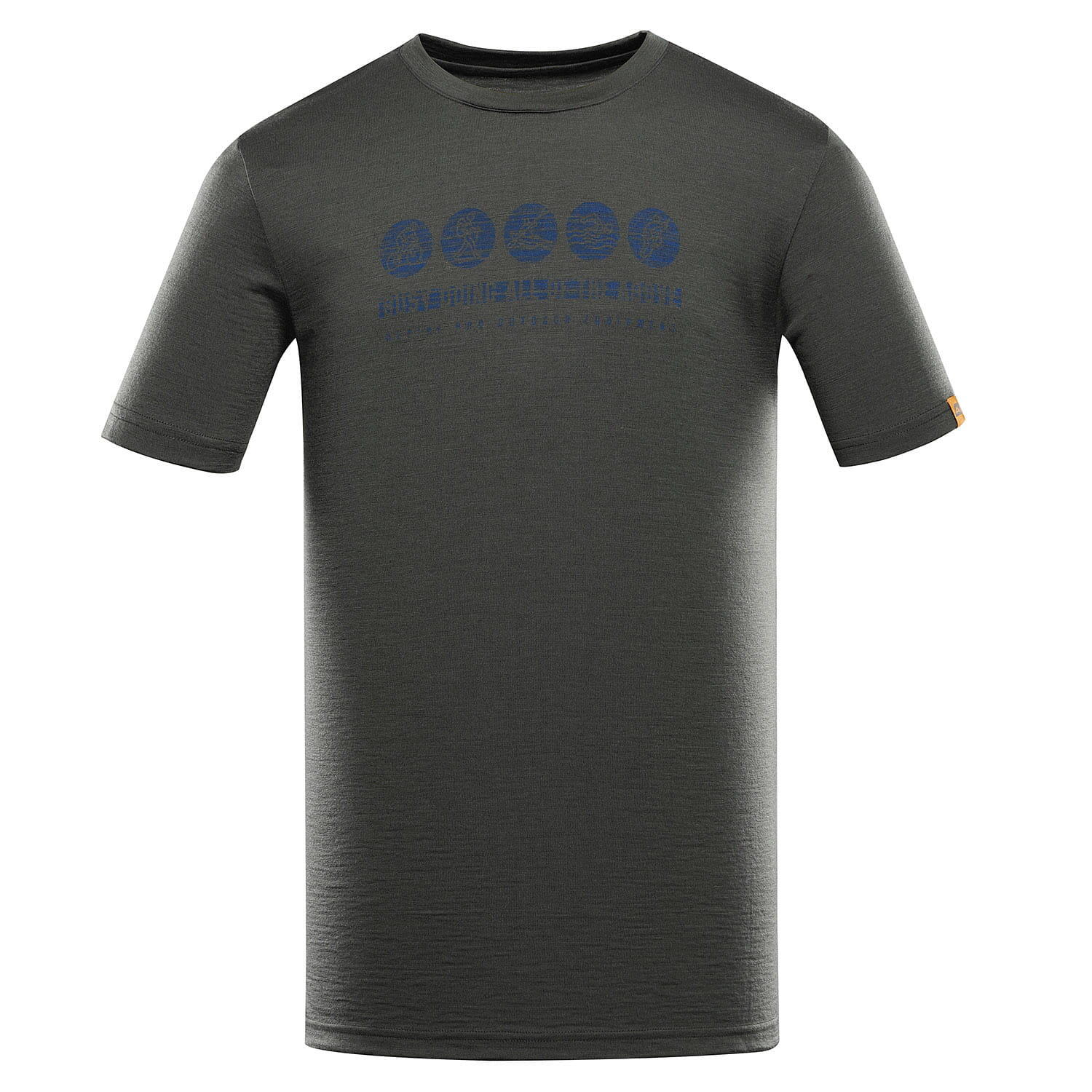 Koszulka męska z wełną merino Alpine Pro Woolen 3