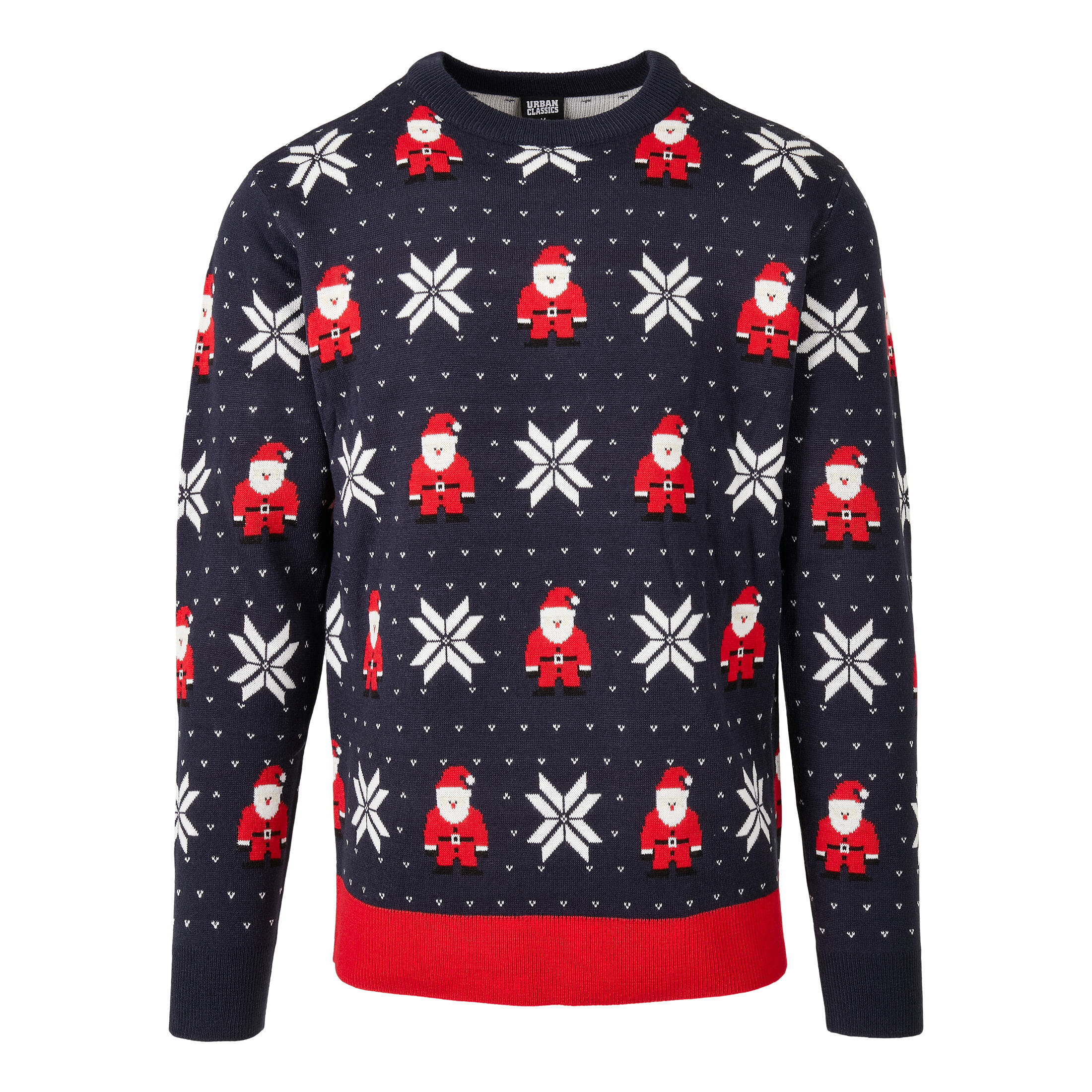 Bluza Urban Classics Mikołaj i płatki śniegu