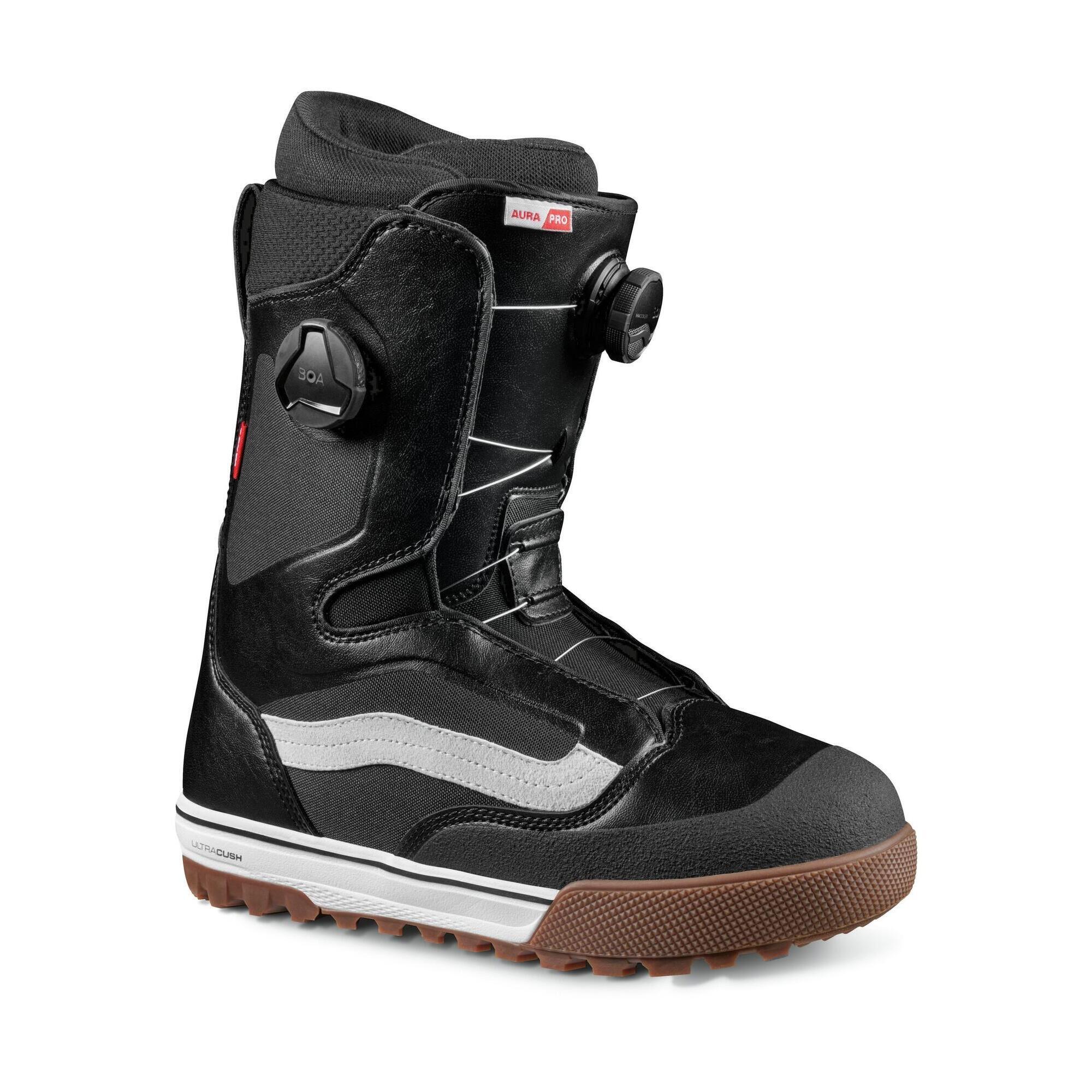 Sporty zimowe Buty Vans Aura OG Buty Snowboardowe - Czarny/Biały - 44.5