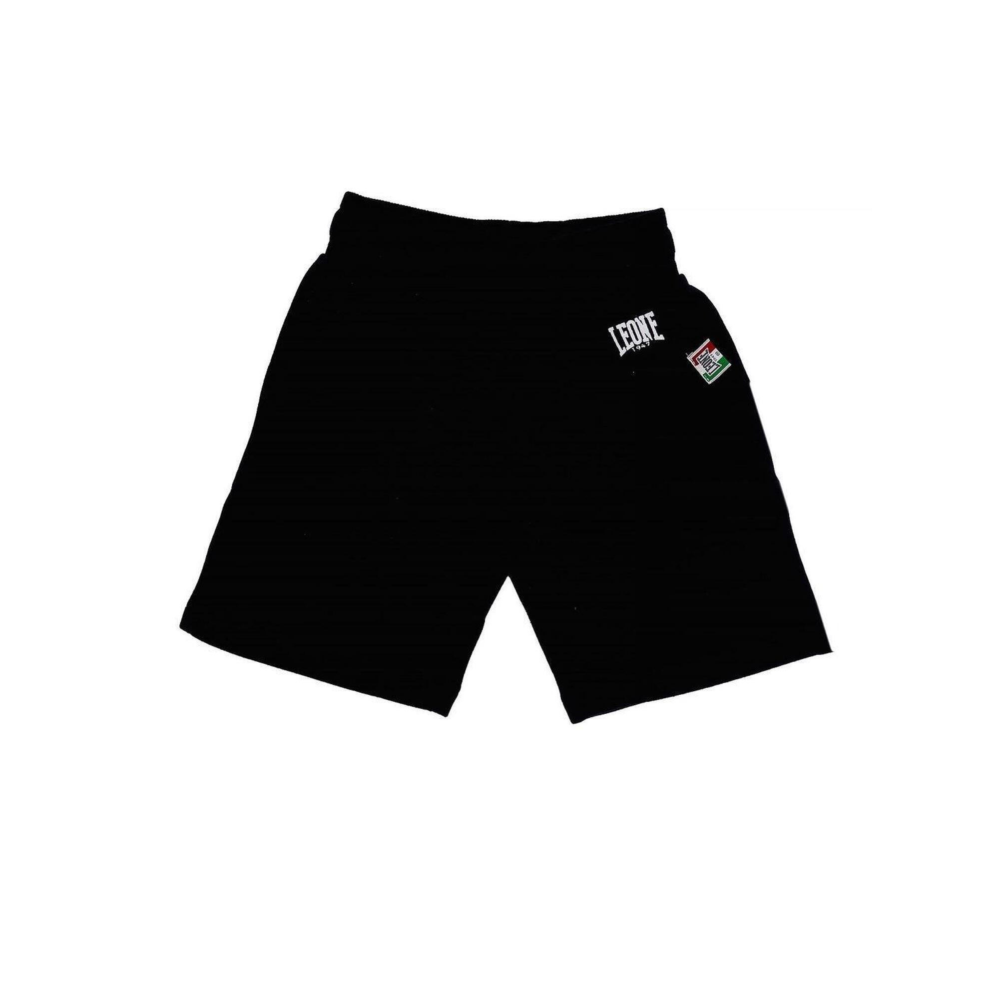 Podstawowe dziecięce bermudy polarowe z małym logo