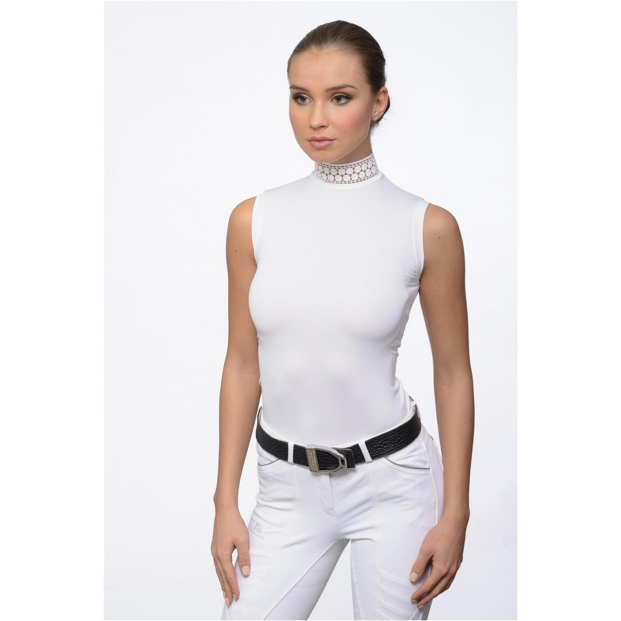 Koszulka jeździecka damska Bella Lace