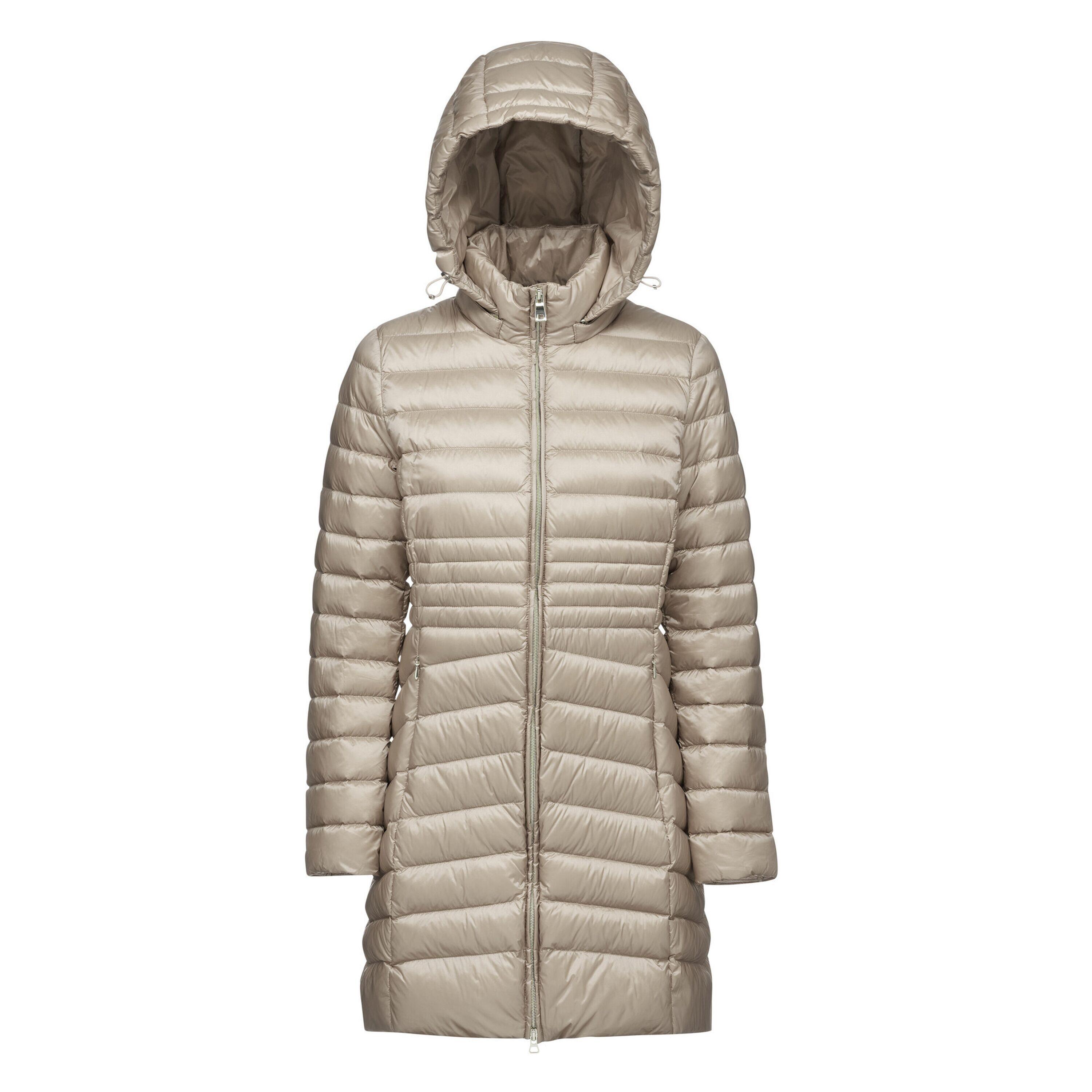 Damska kurtka z kapturem zapinana na zamek Geox Jaysen