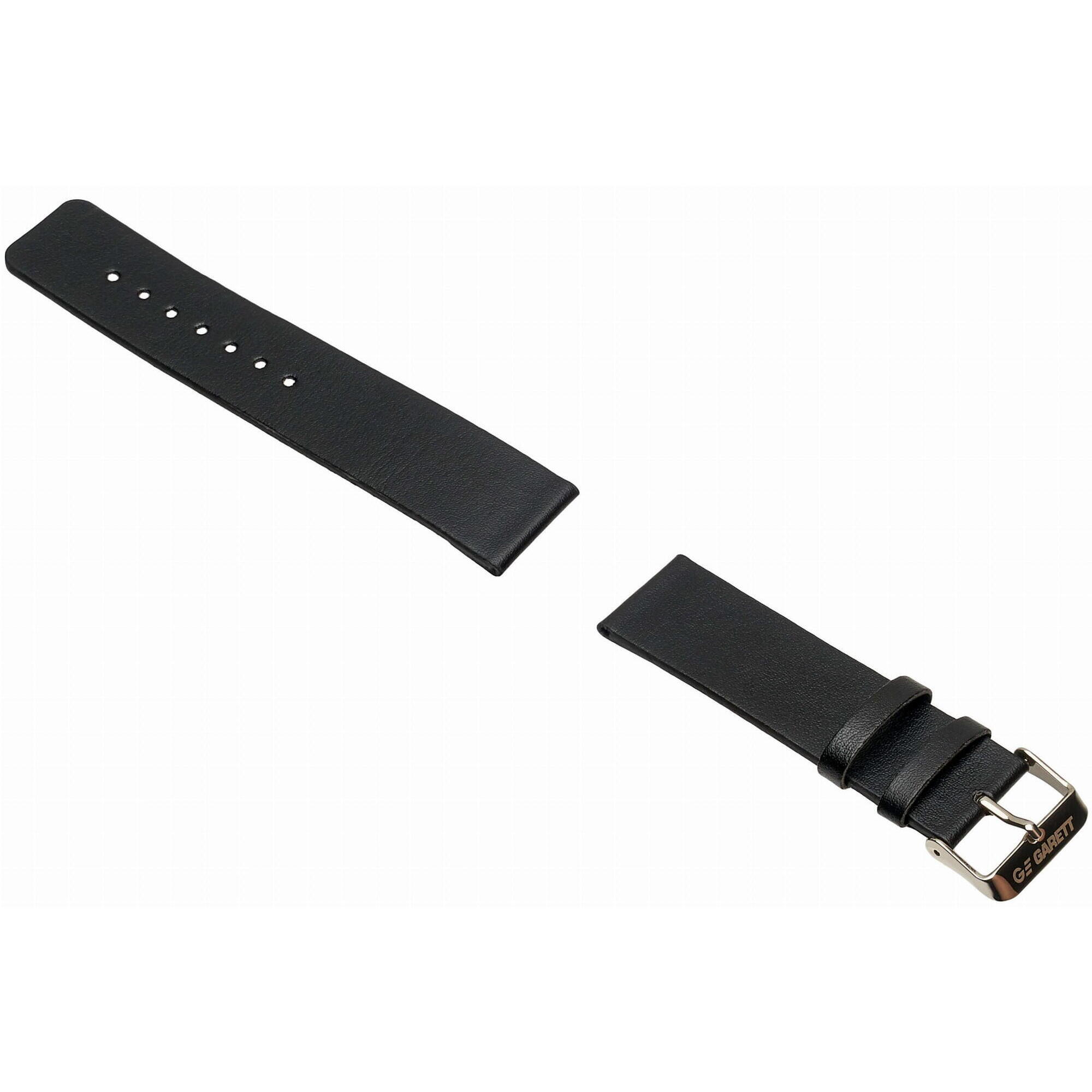 Pasek do Garett G26, czarny skórzany