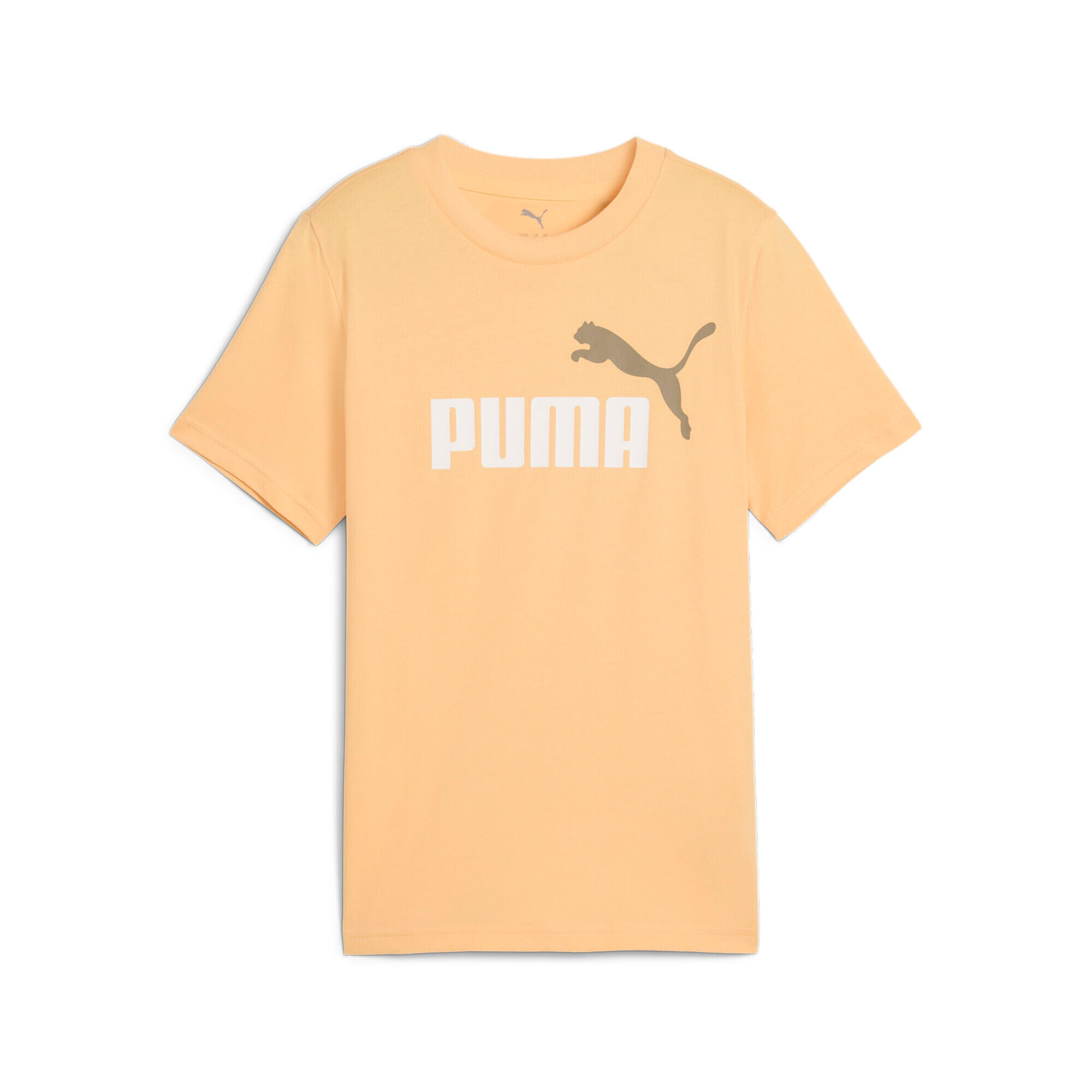 T-shirt z logo nr 1 dla dzieci Puma Essentials