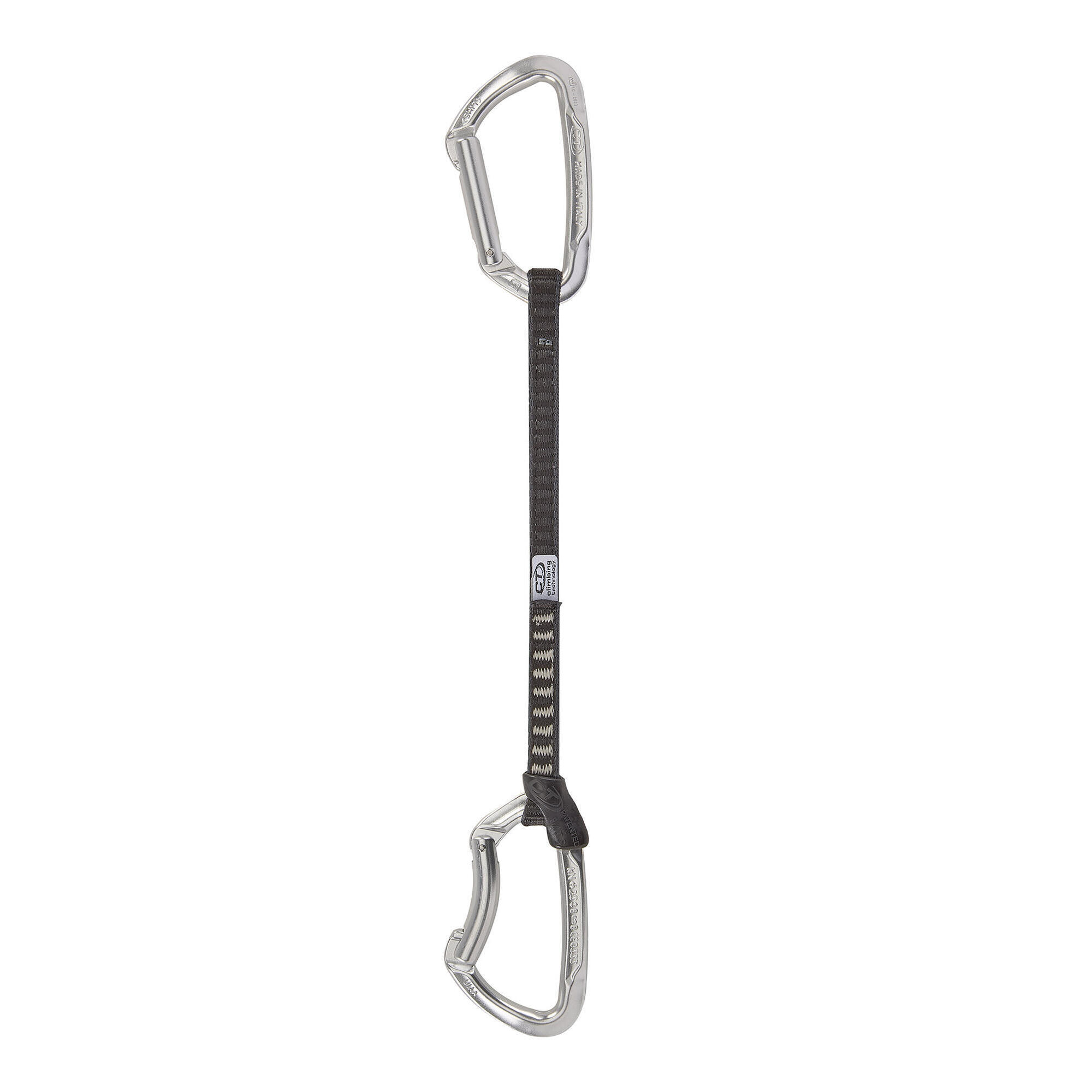 Ekspres wspinaczkowy Climbing Technology Lime Set UL 22 cm - silver