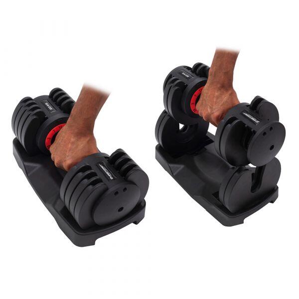 Kompaktowa hantla regulowana 12kg Christopeit 5w1