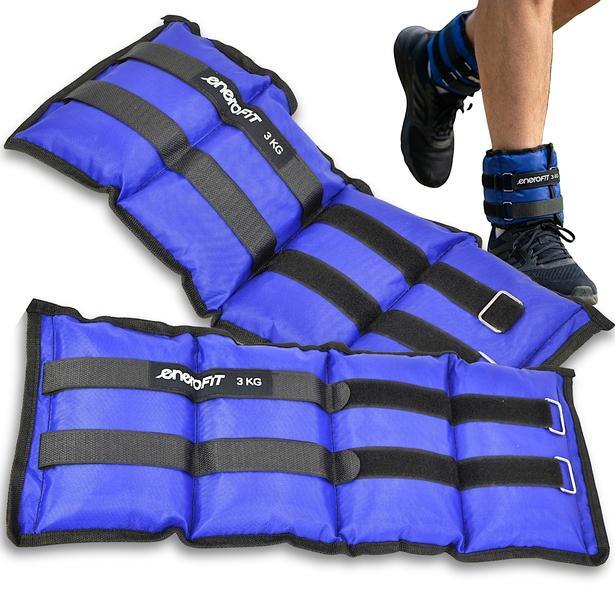 Hantle miękkie Enero Fit regulowane 2x3 kg