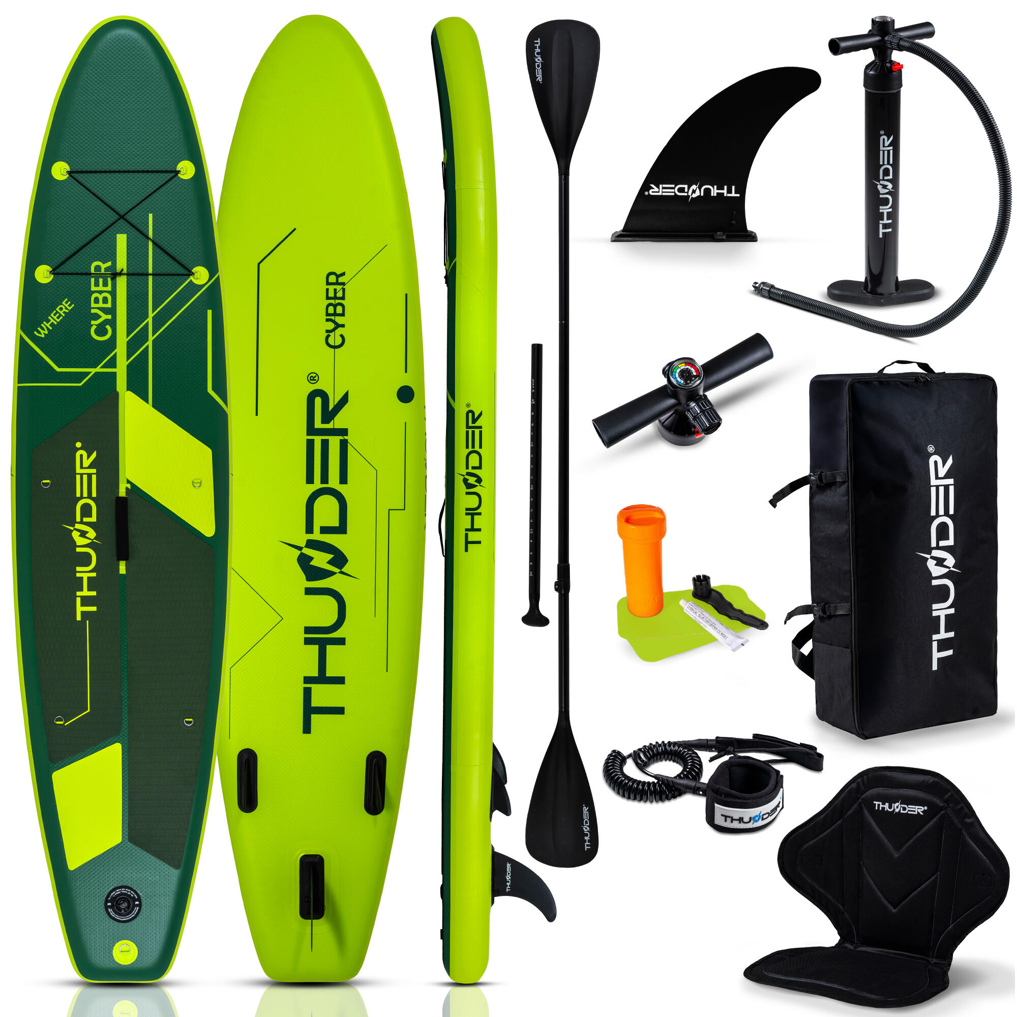 Deska SUP pompowana akcesoria THUNDER CYBER 320cm
