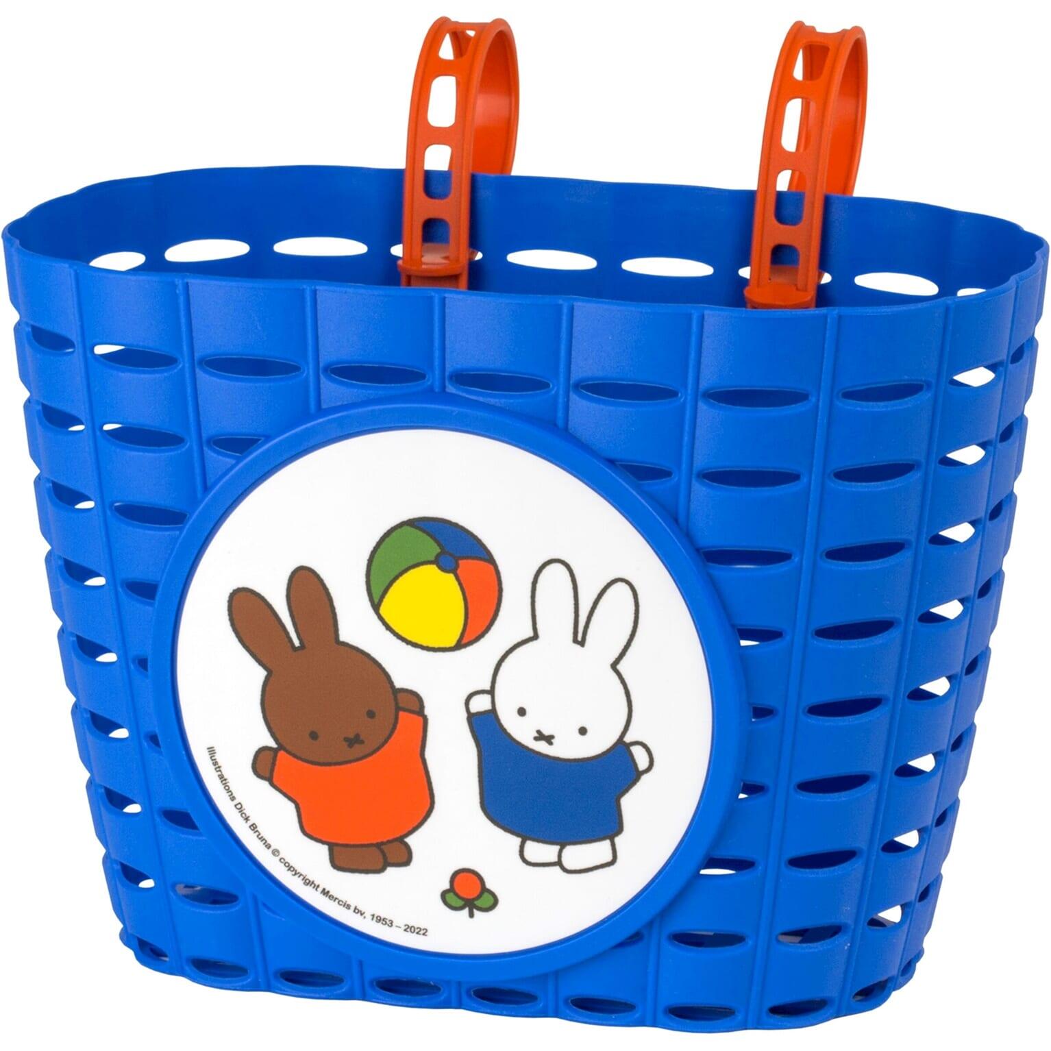 Kosz Rowerowy Pcv Miffy Orange