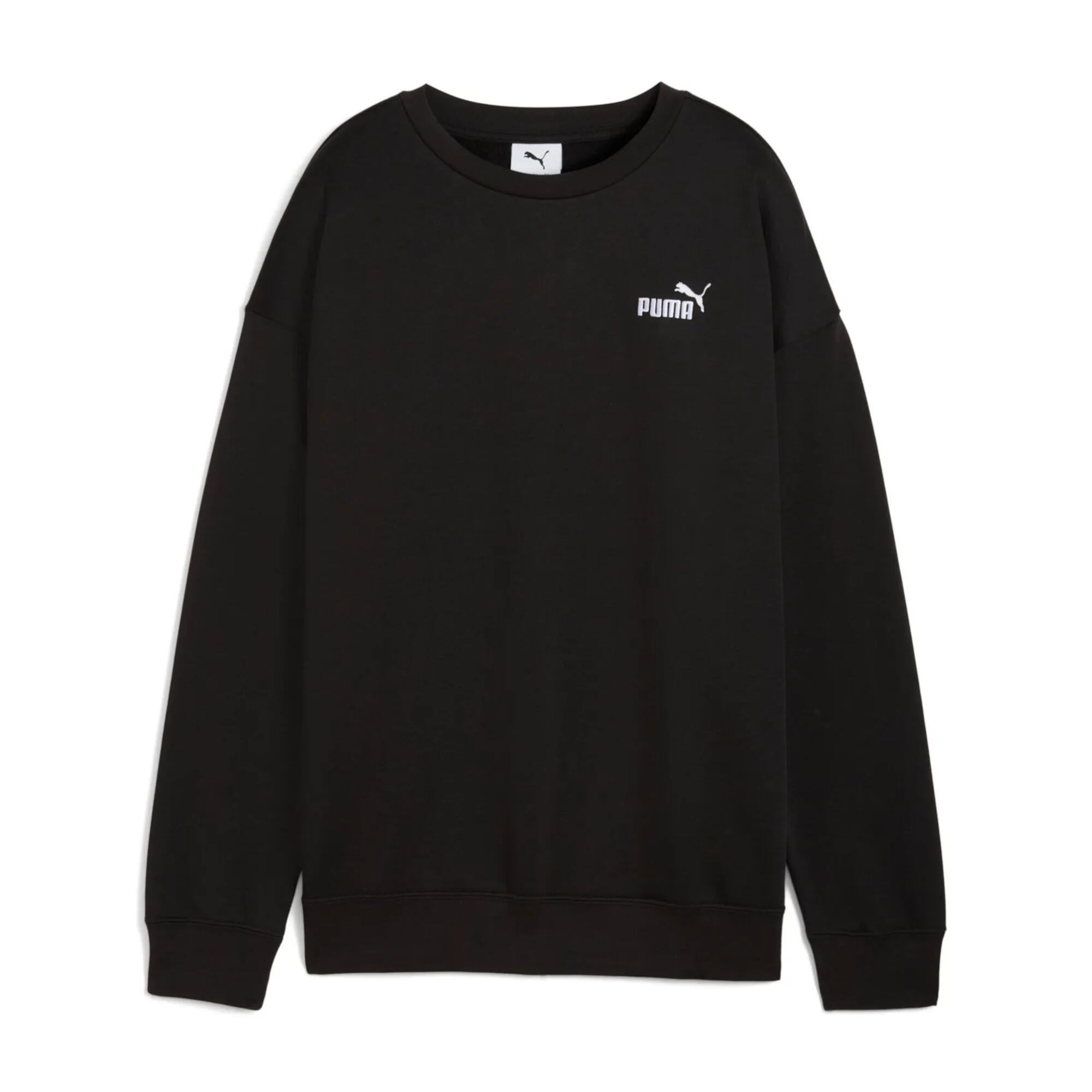 Bluza na co dzień Damska Puma Bez Kaptura Bawełniana Sportowa