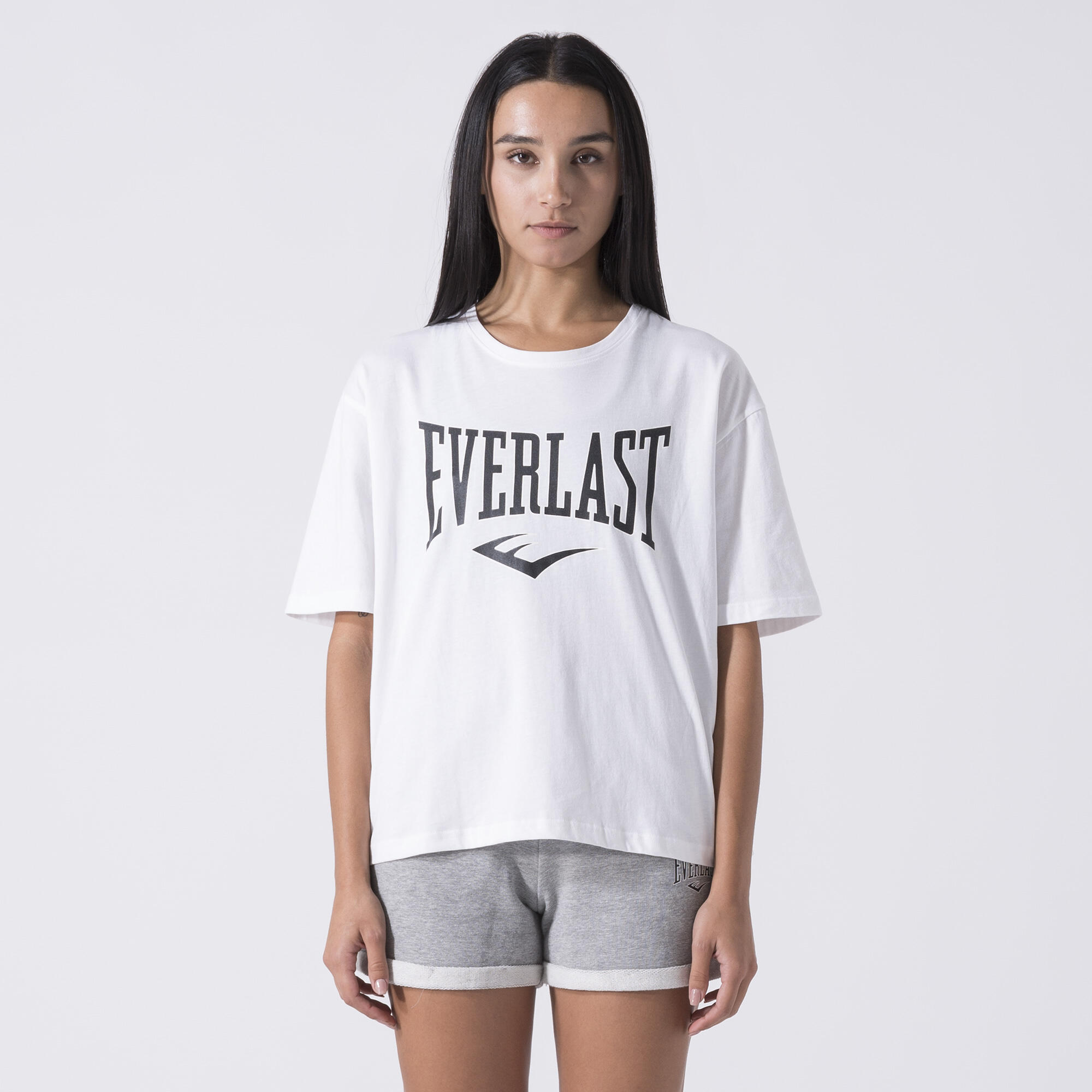 Ikoniczna Koszulka Z Logiem Biel Bawelna