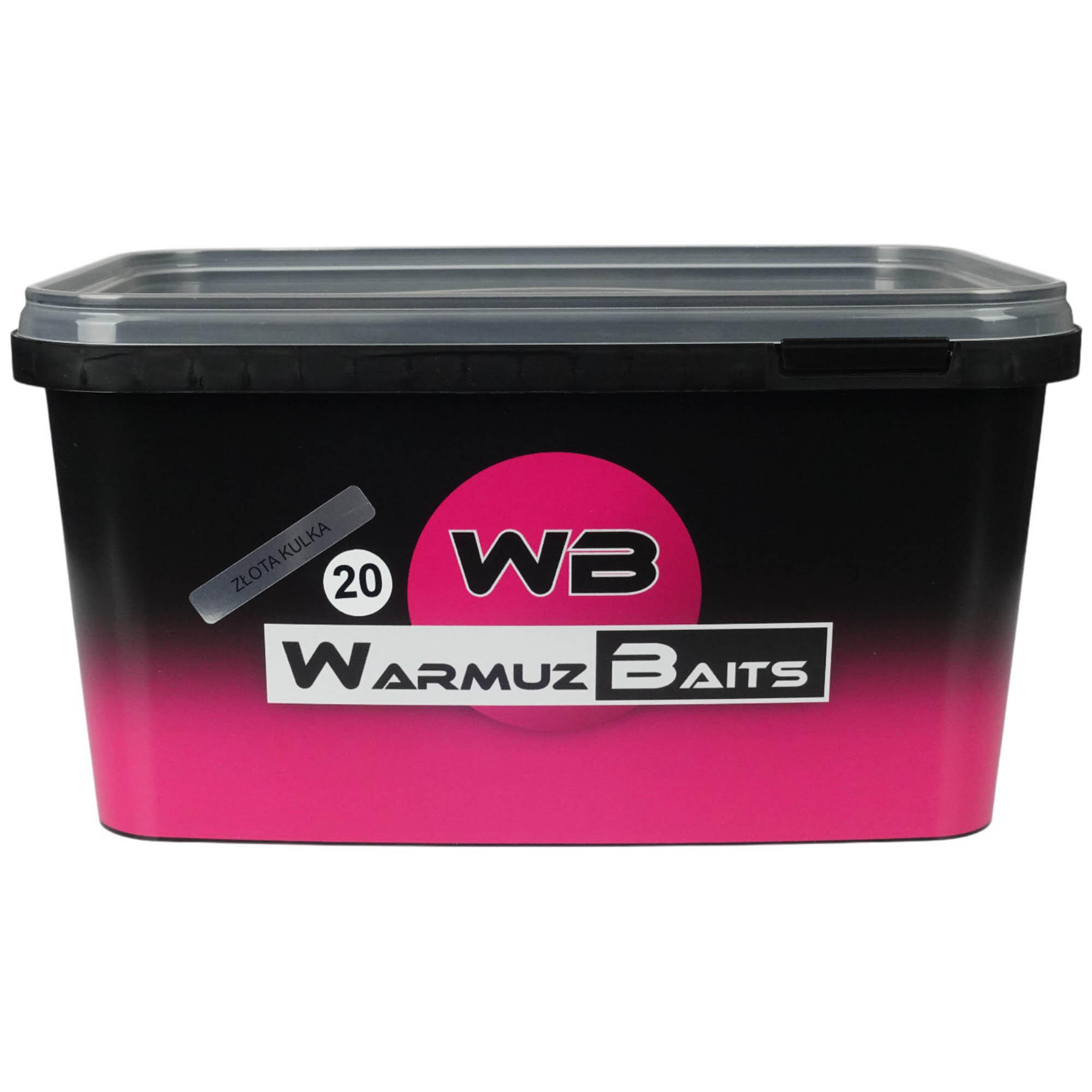 Kulki Zanętowe Karpiowe Warmuz Baits Złota Kulka 20Mm 3Kg
