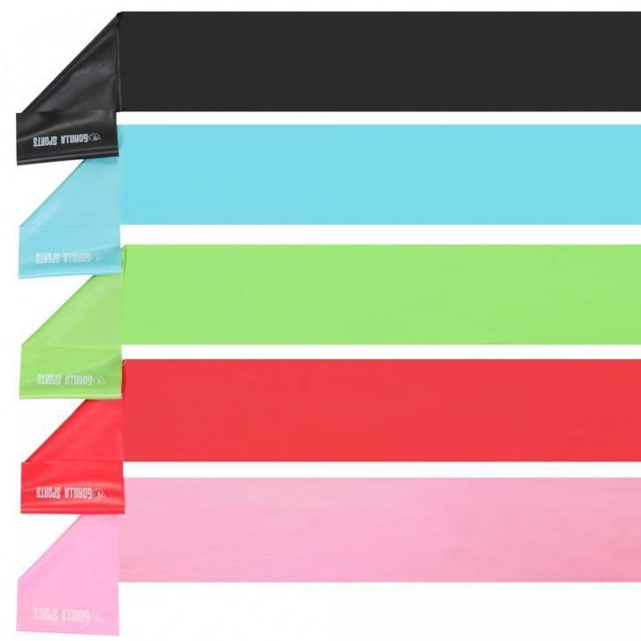 Zestaw gum oporowych o różnym oporze 120 cm