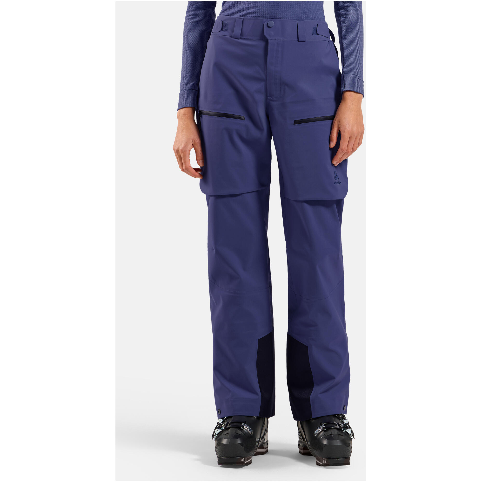 Spodnie softshellowe Odlo Pants regular length X-ALP 3L